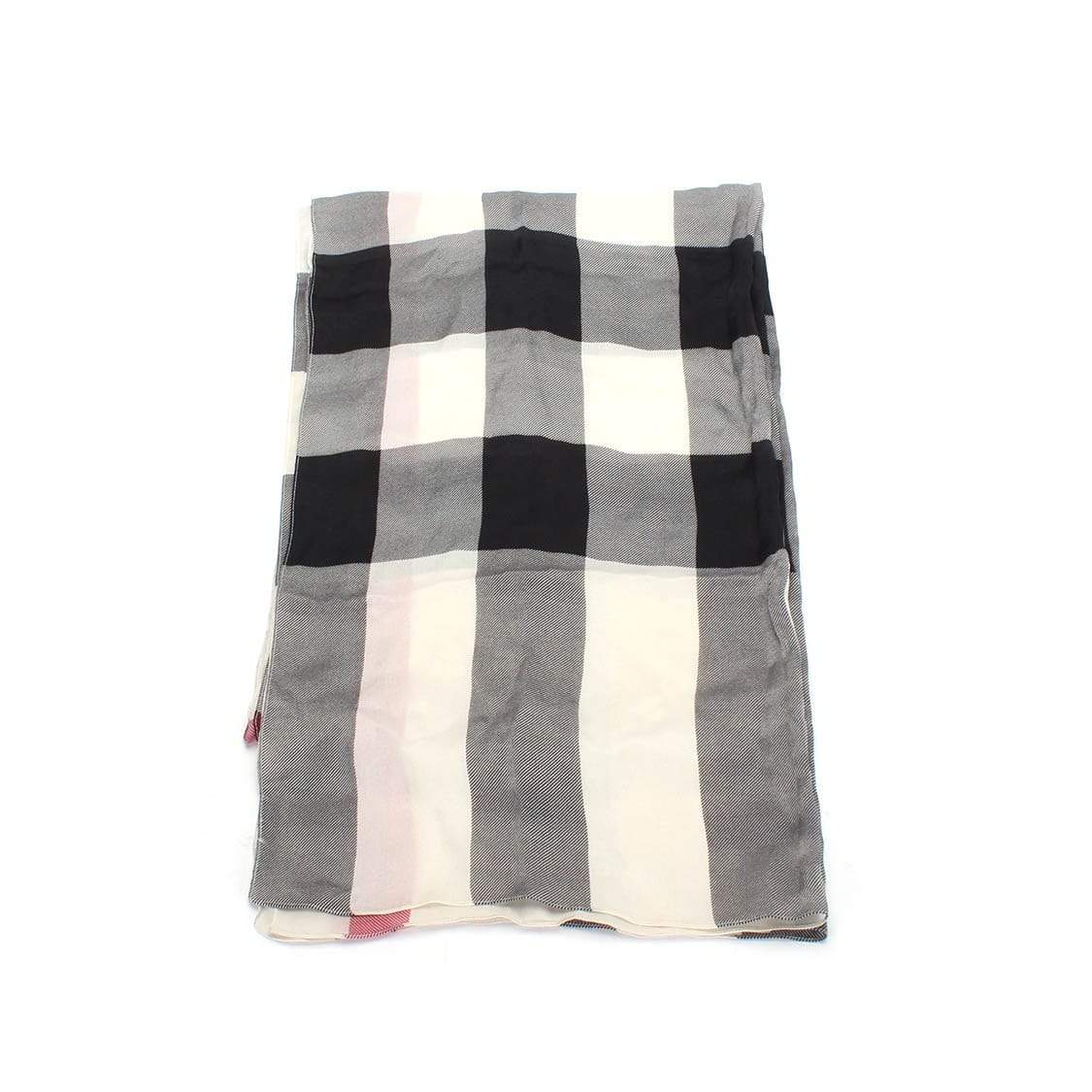 Burberry Burberry Smoke Check Silk Scarf - RCL1224