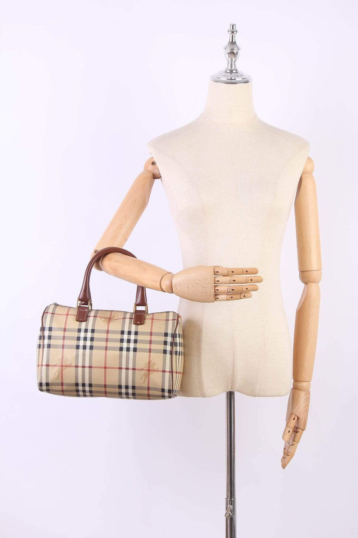 Burberry Burberry Haymarket Check Boston Bag - RCL1149