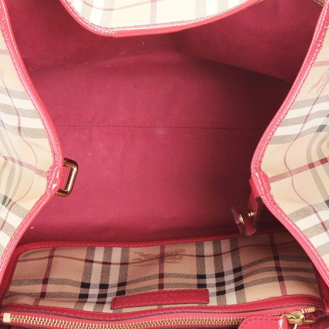 Burberry Burberry Haymarket Check Canterbury Tote Bag