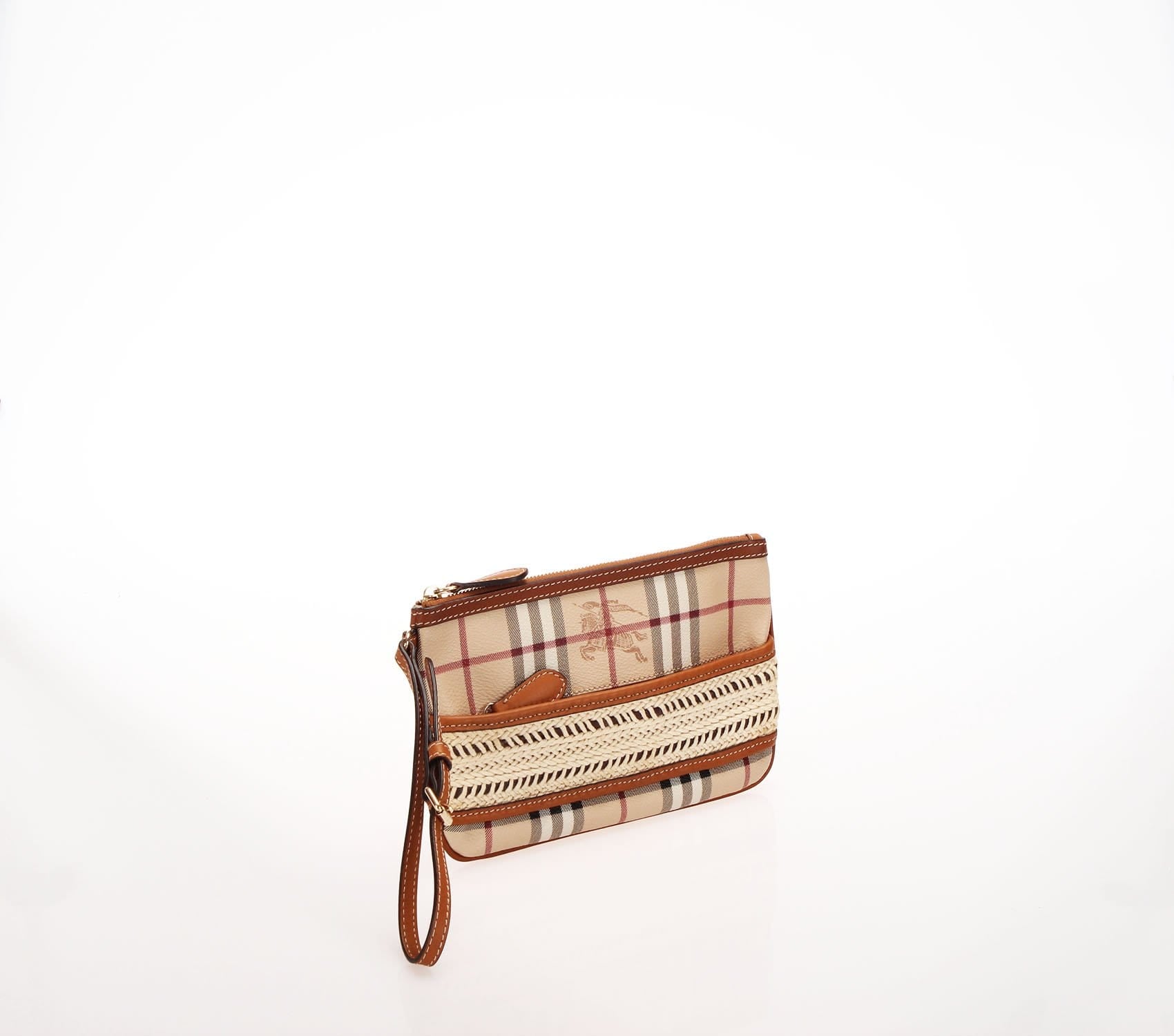 Burberry Burberry Haymarket Check Clutch Bag