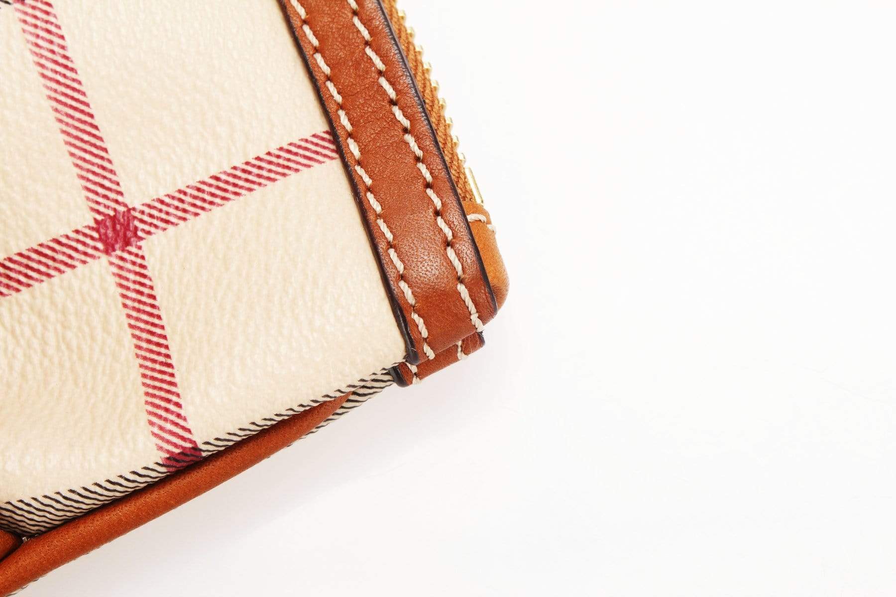 Burberry Burberry Haymarket Check Clutch Bag