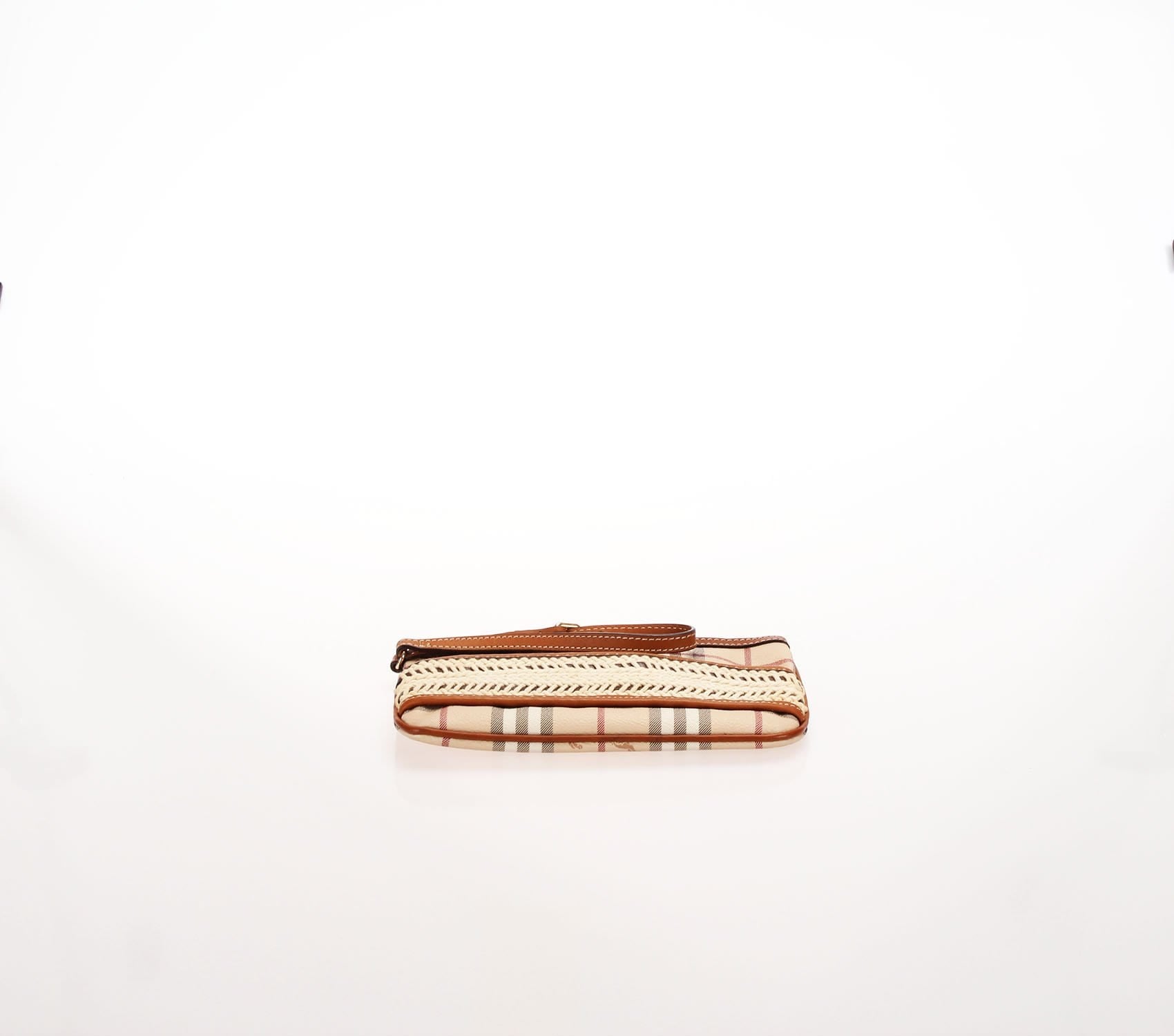 Burberry Burberry Haymarket Check Clutch Bag