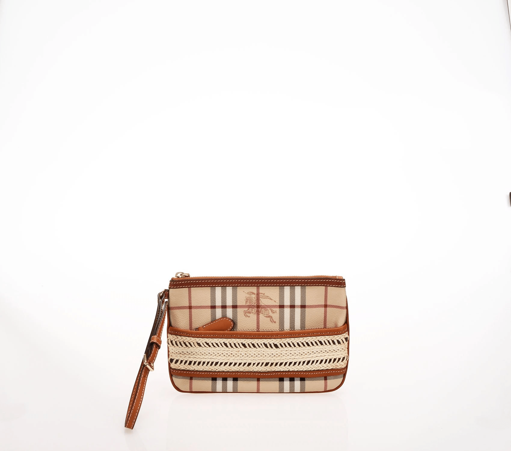 Burberry Burberry Haymarket Check Clutch Bag