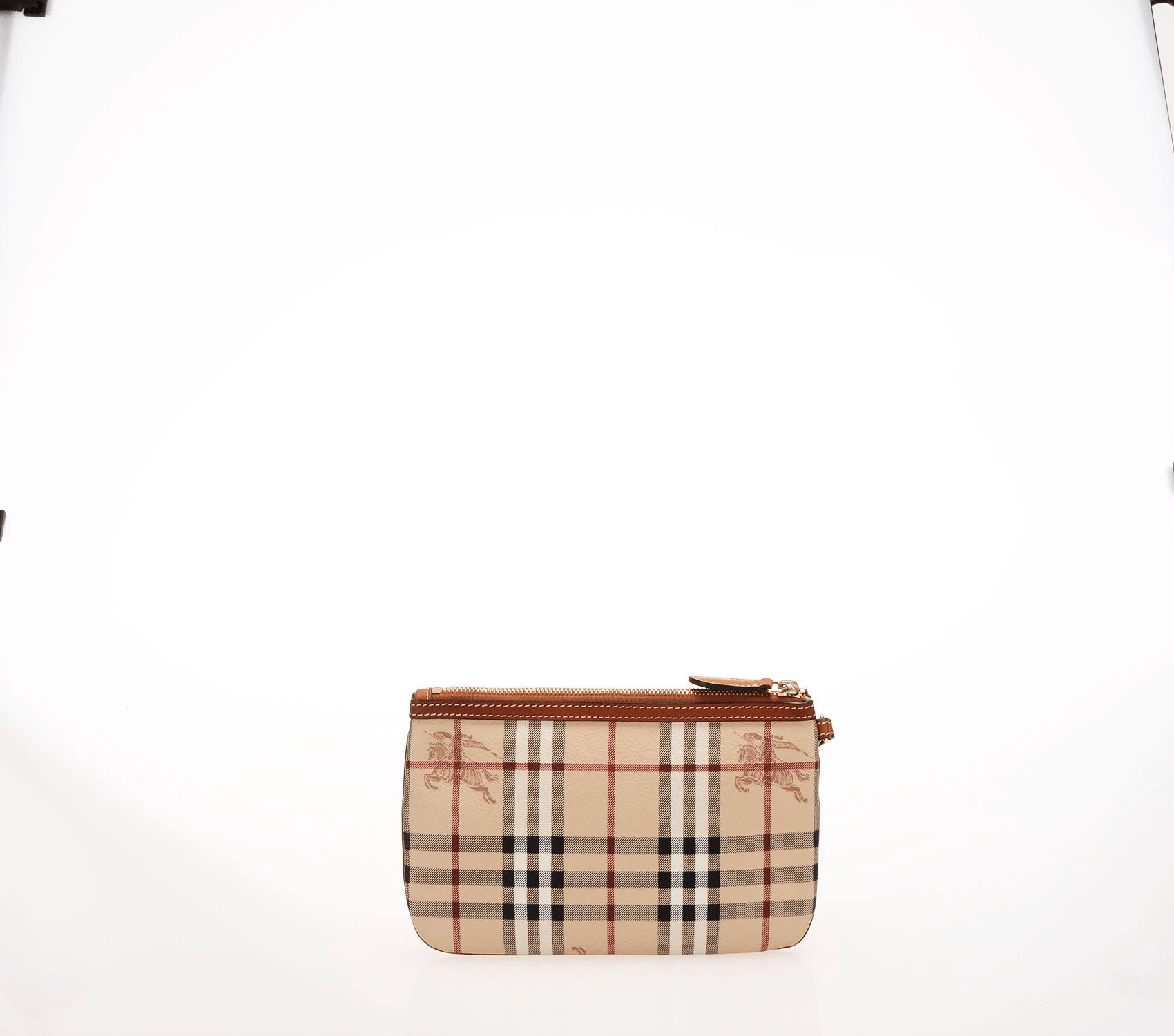 Burberry Burberry Haymarket Check Clutch Bag