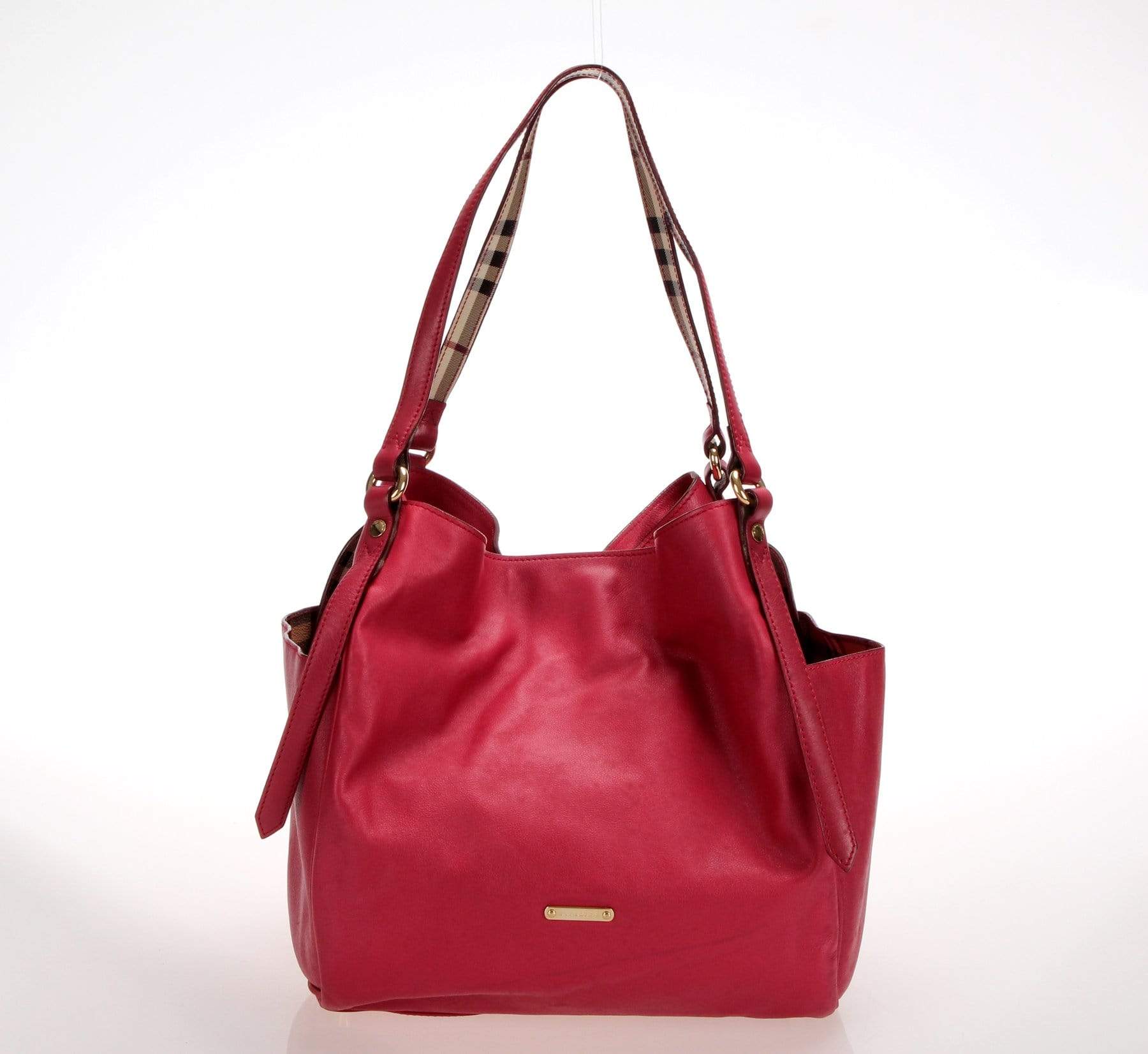 Burberry Burberry Leather Canterbury Tote Bag MW2860