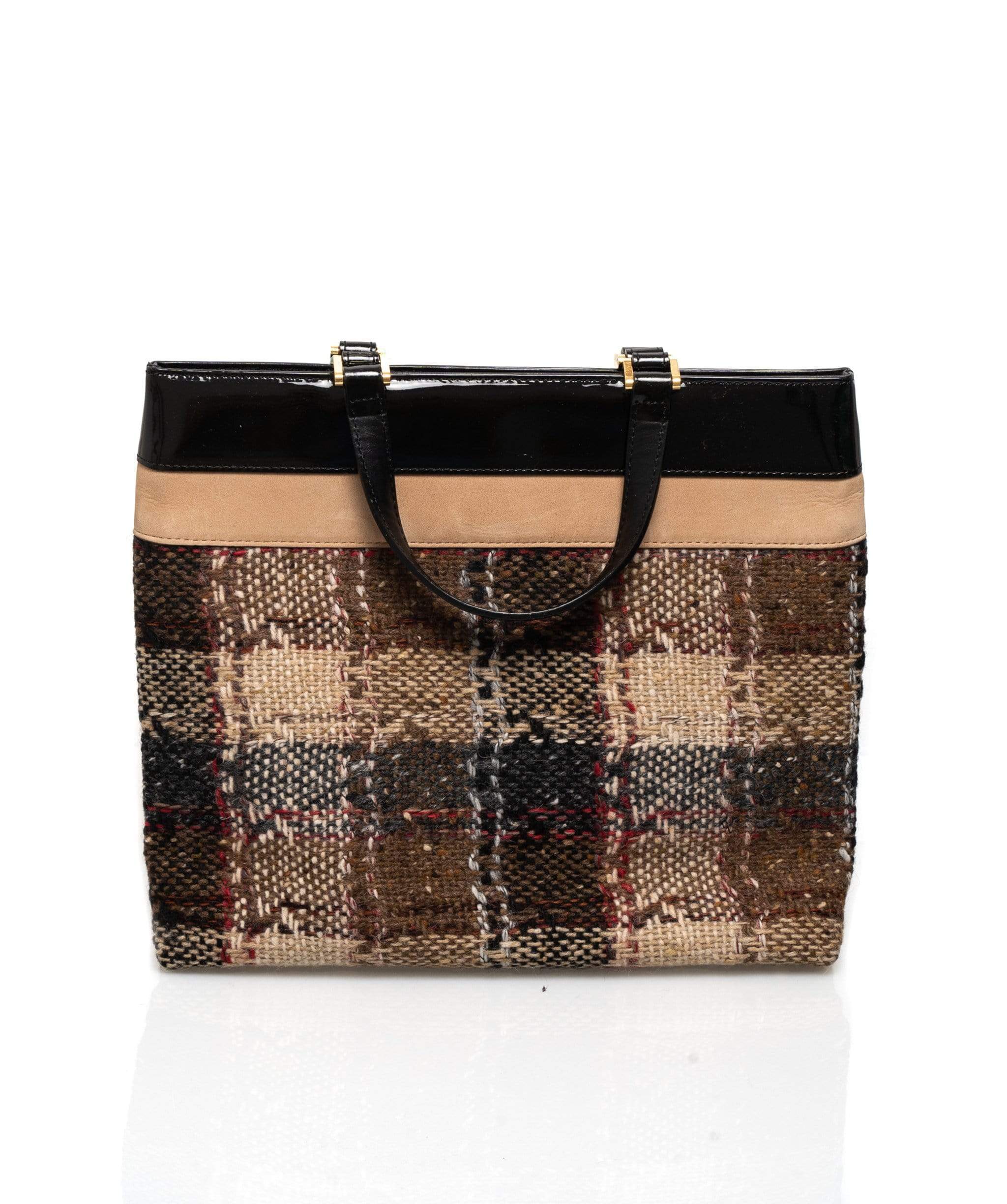 Burberry Burberry Multi Tweed Handbag MW2363