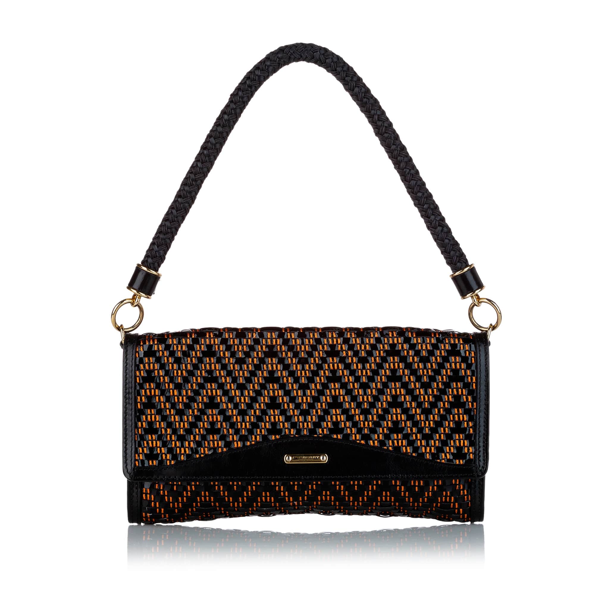 Burberry Burberry Raffia and Patent Shoulder bag - AWC1449