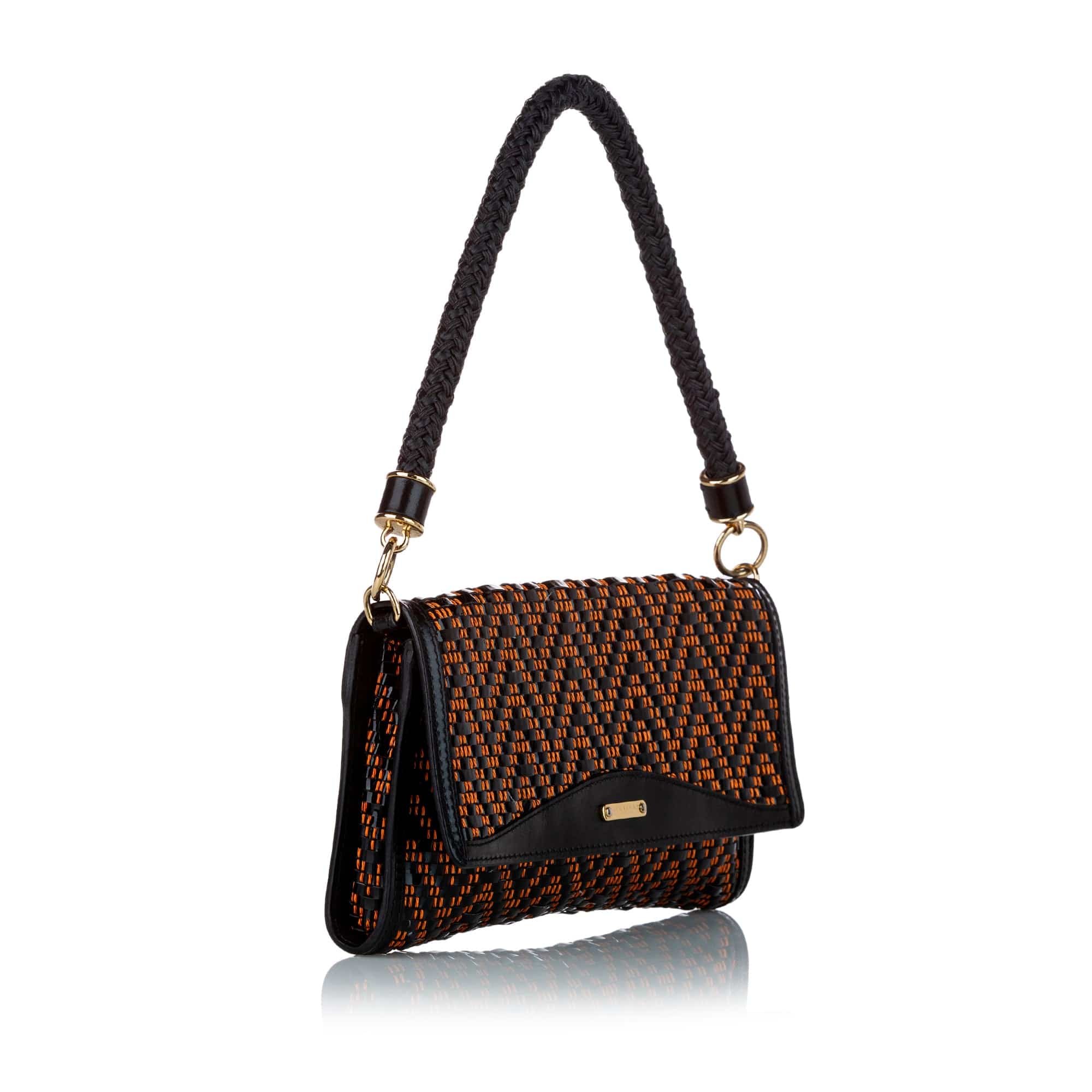 Burberry Burberry Raffia and Patent Shoulder bag - AWC1449