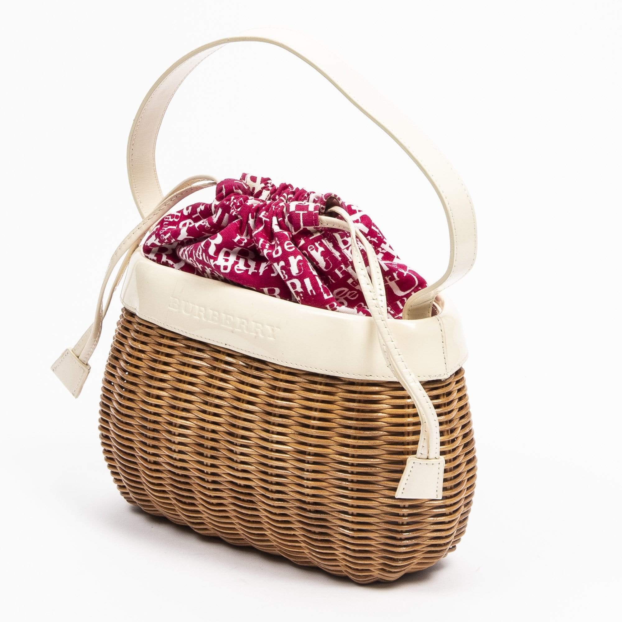 Burberry Burberry Raffia Basket Picnic Bag - AWL1262