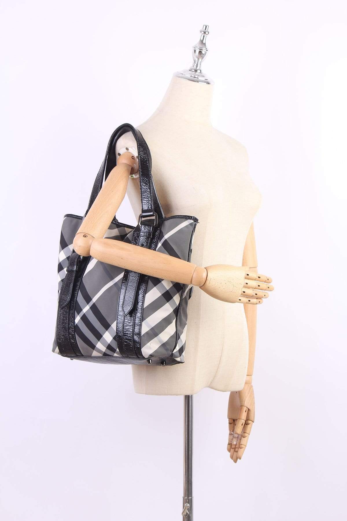 Burberry Burberry Smoke Check Tote Bag RCL1083