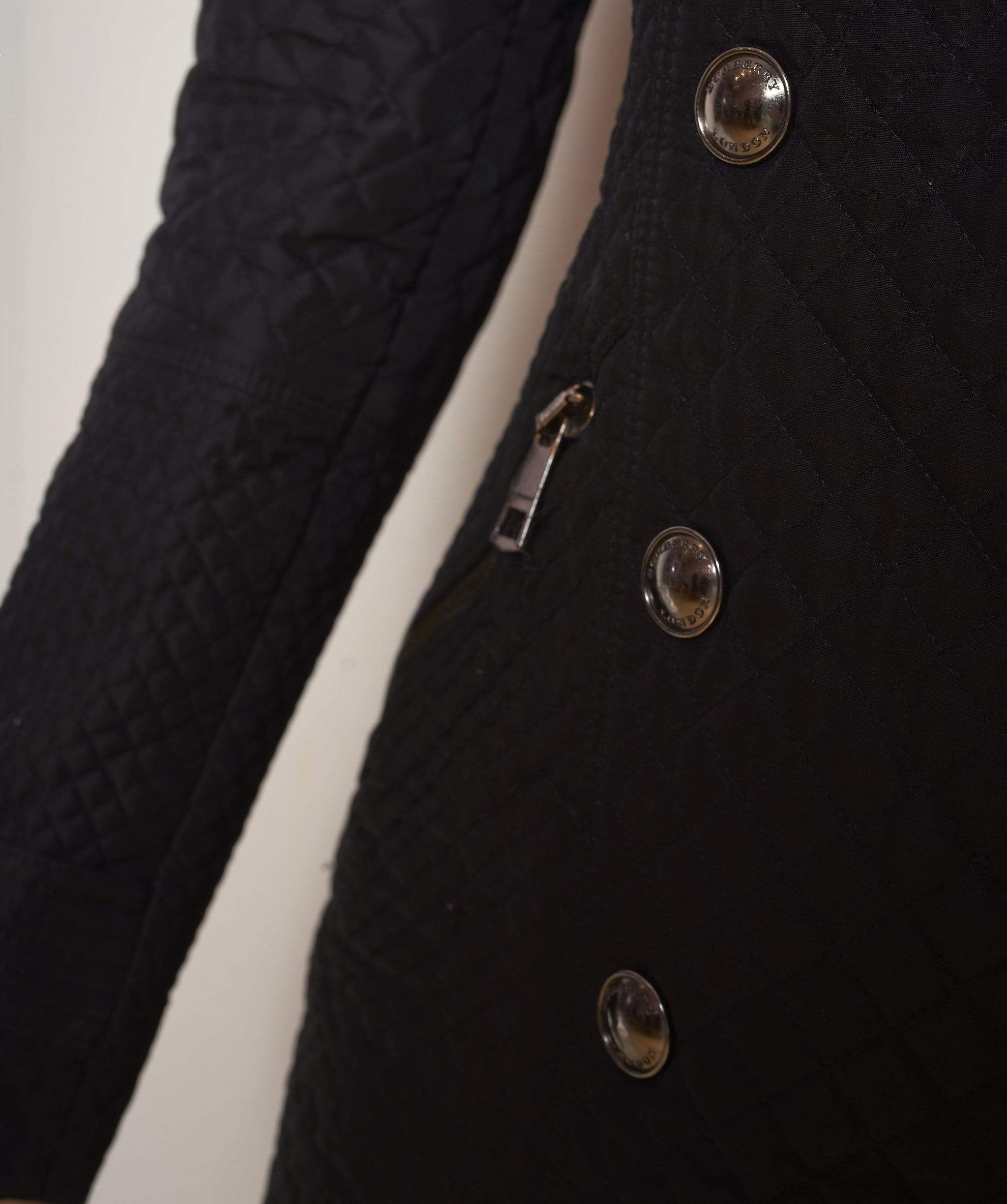 Burberry Burberry black quilted jacket