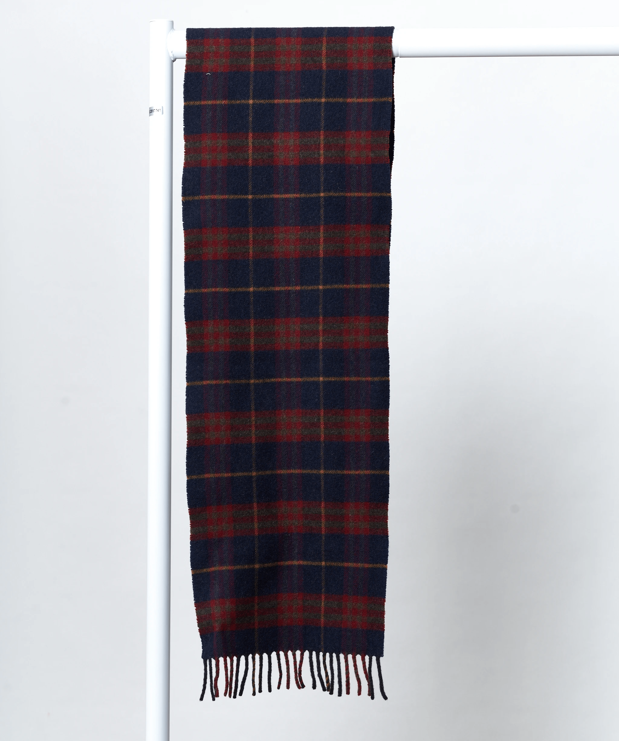 Burberry Burberry novacheck scarf burgandy