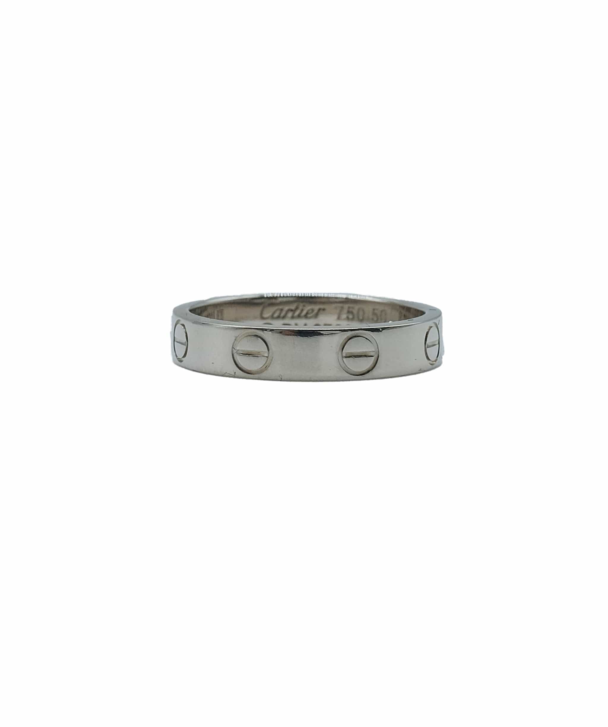 Cartier Cartier Mini Love 50 Ring WG ASL7211