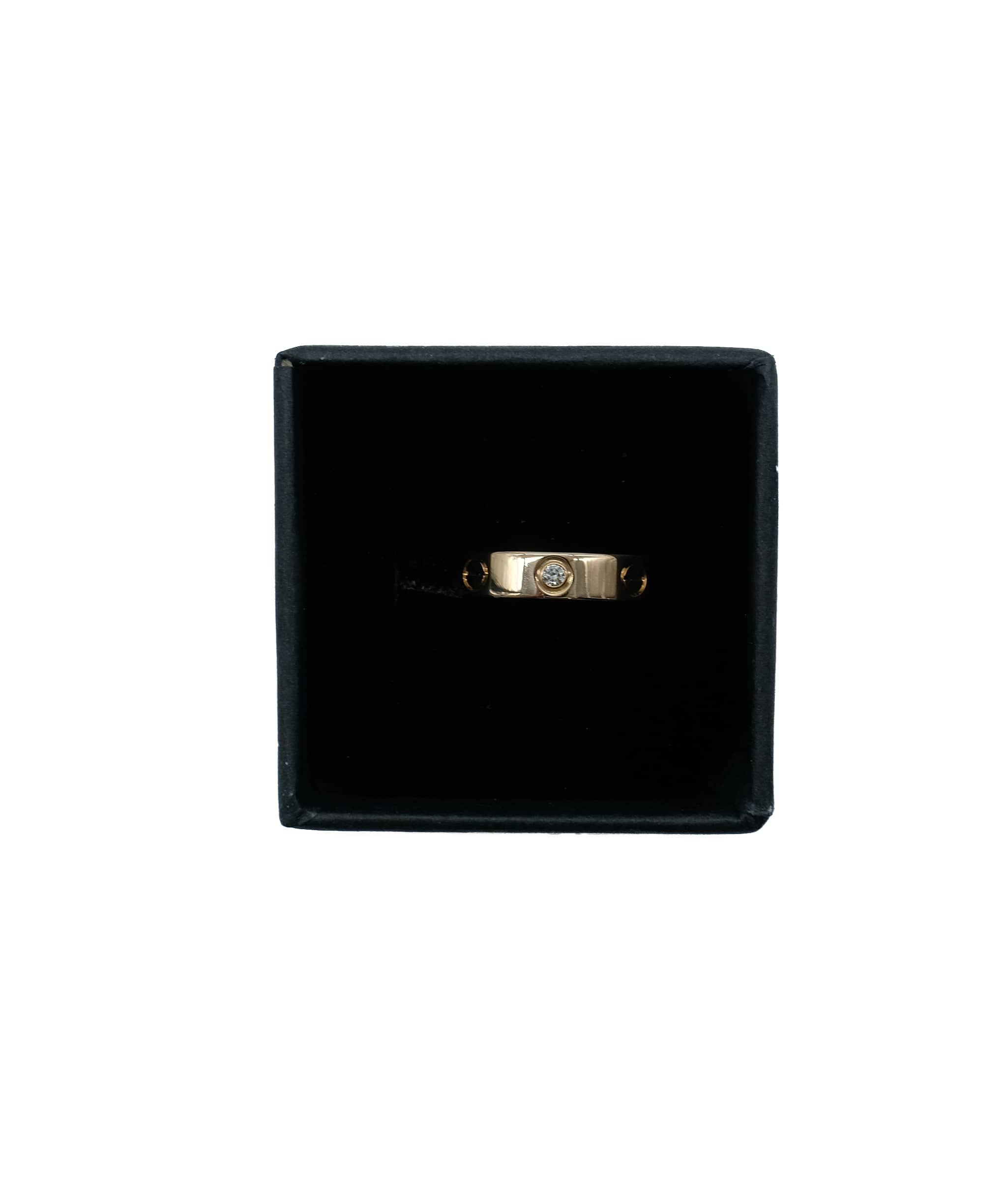 Cartier Cartier Mini Love Diamond 1p PG 50 ASL7237