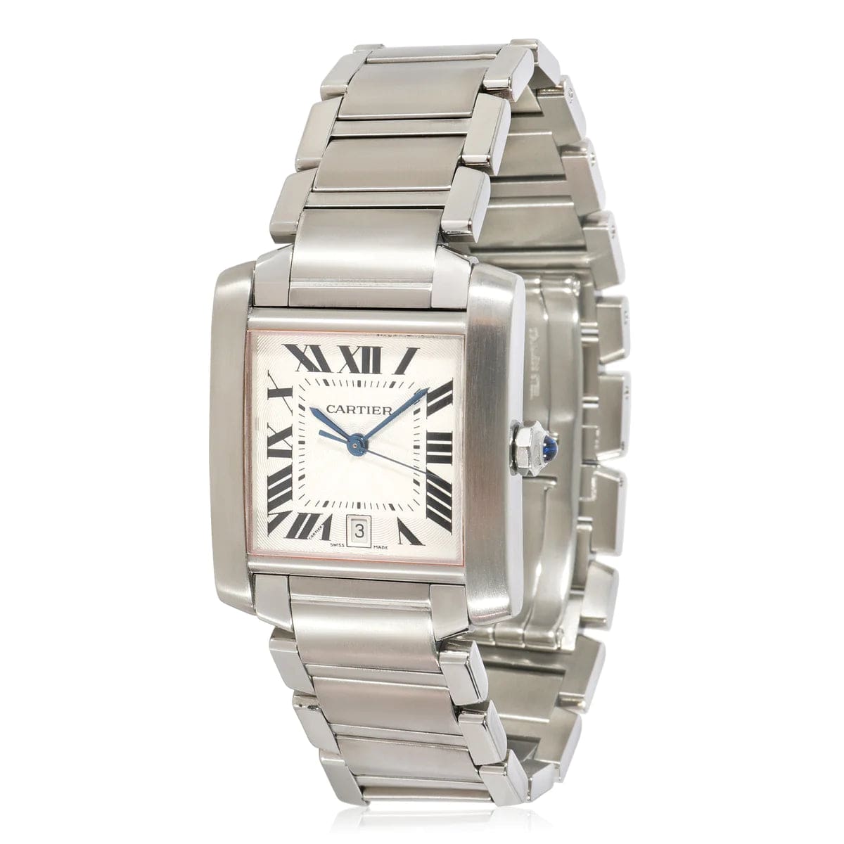 Cartier Cartier Tank Francaise W51002Q3 Unisex Watch in Stainless Steel 124015