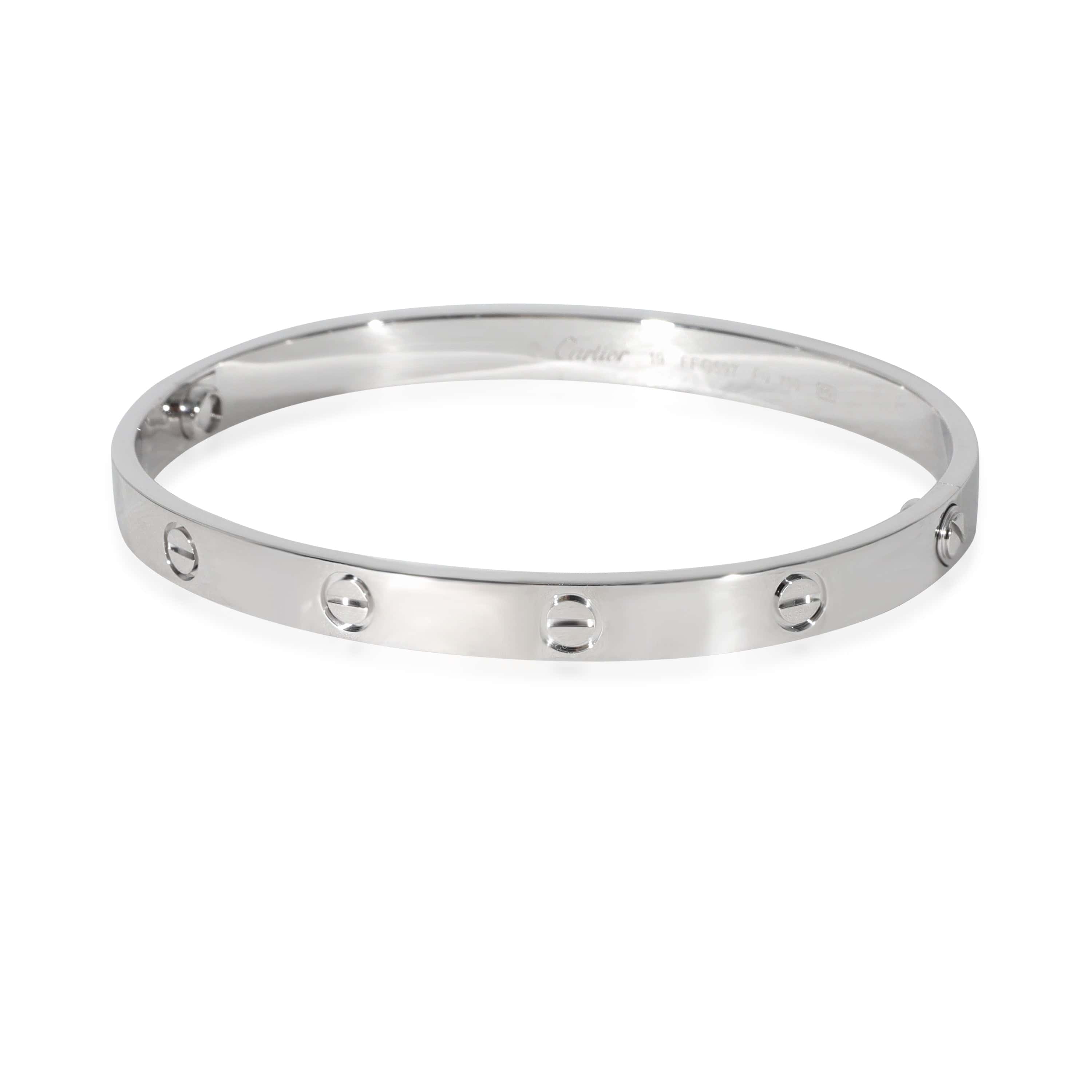 Cartier Cartier Love Bracelet in 18k White Gold