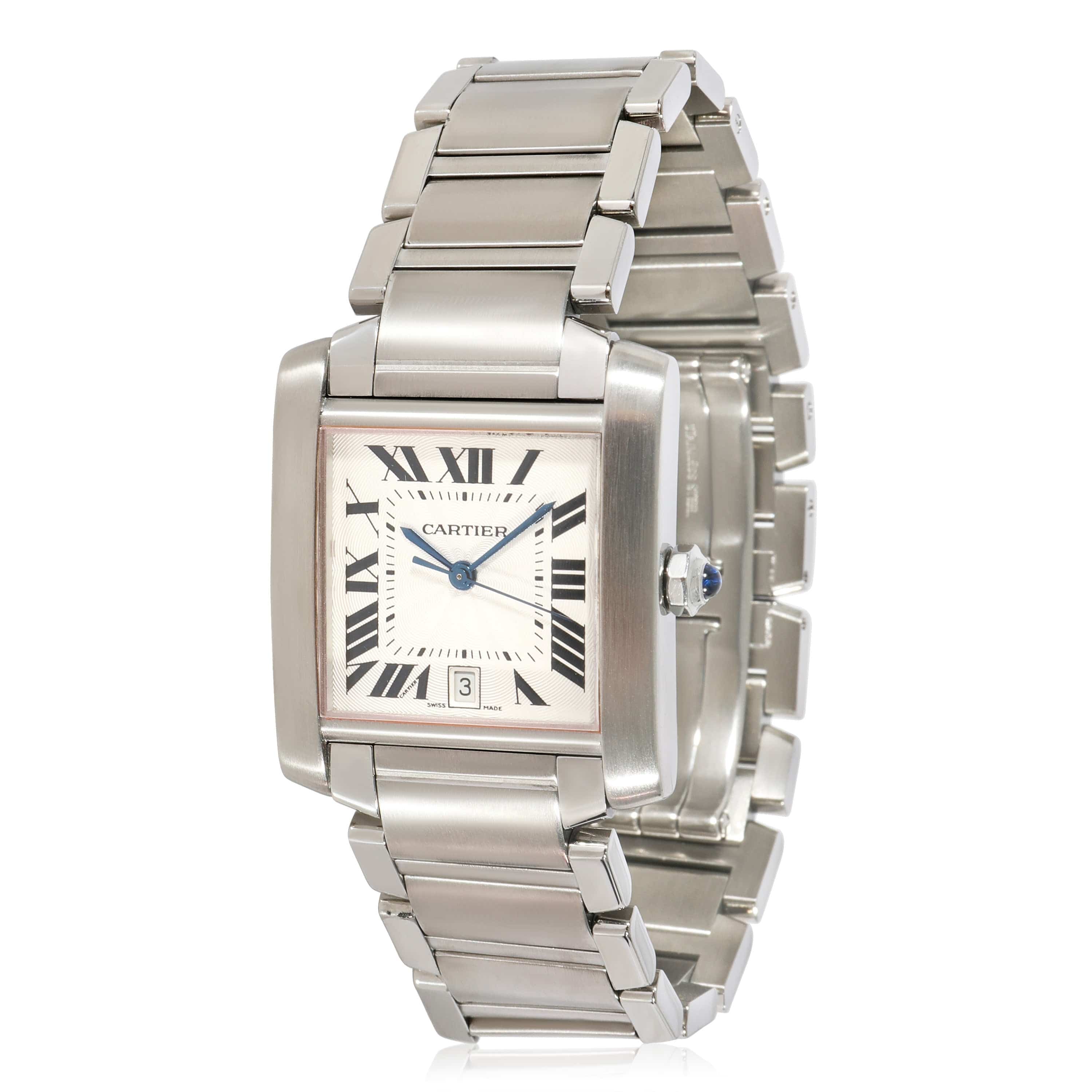 Cartier Cartier Tank Francaise W51002Q3 Unisex Watch in  Stainless Steel