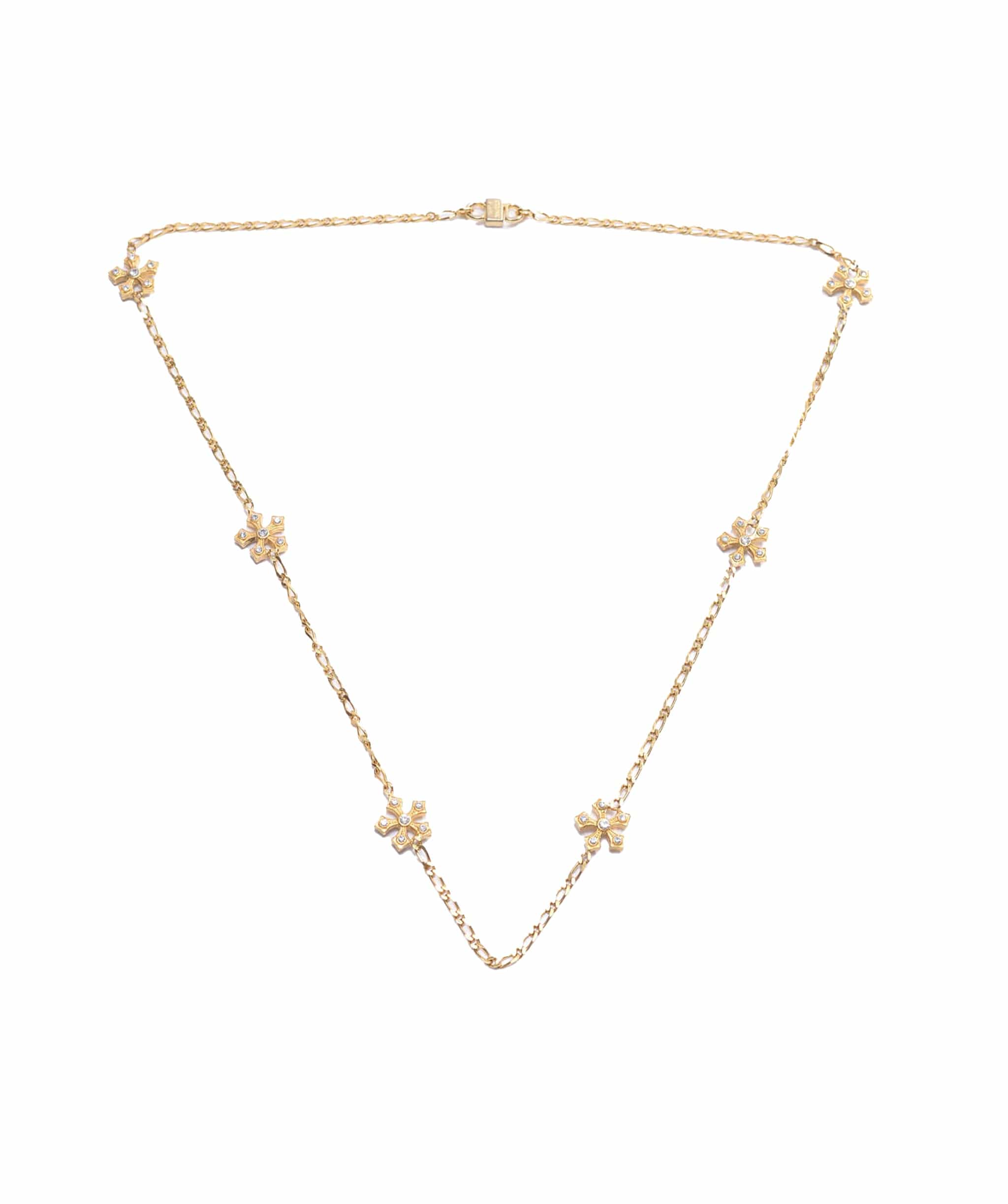 Celine Celine snowflake motif necklace - AWC1736