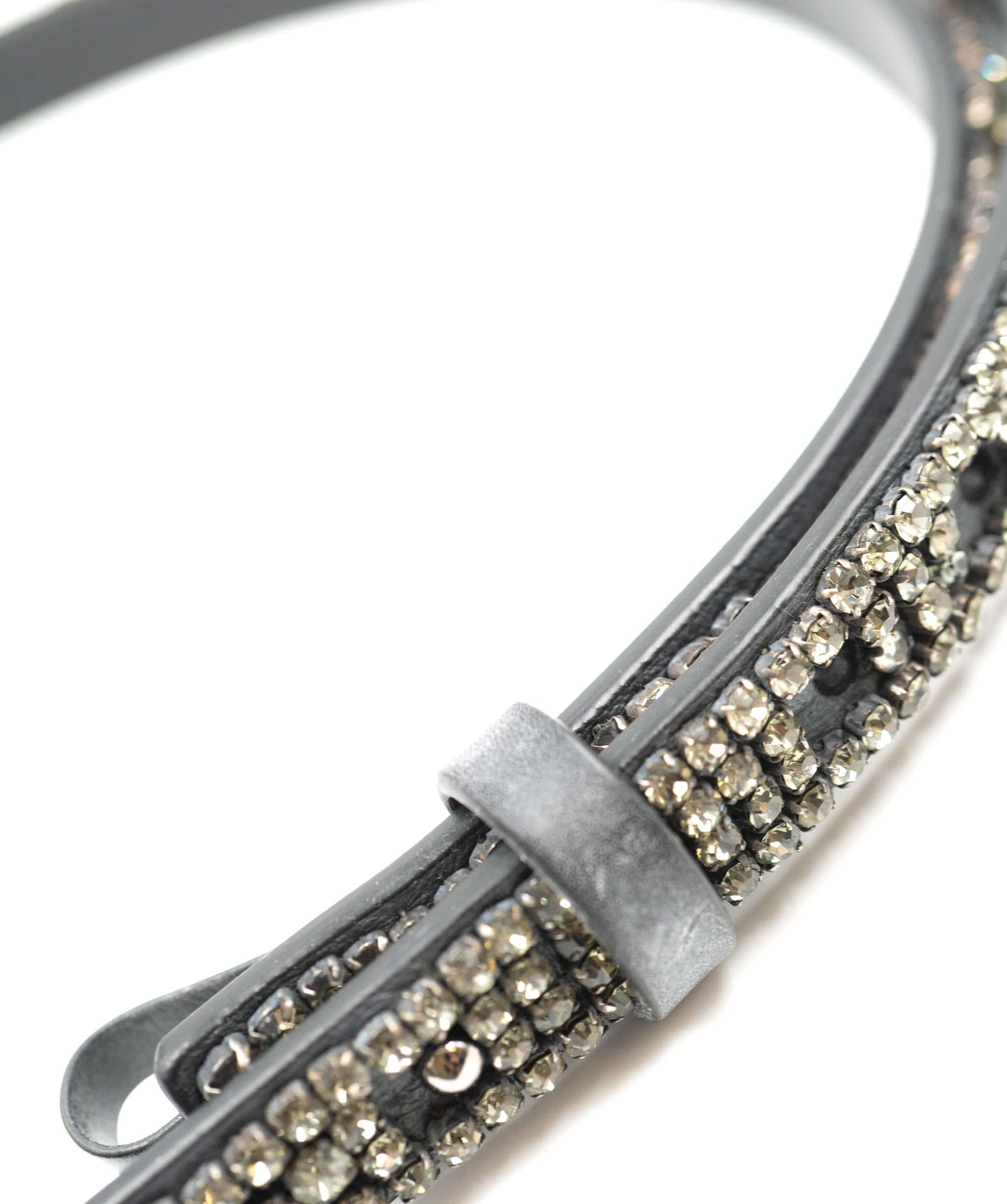 Celine Celine thin crystal belt