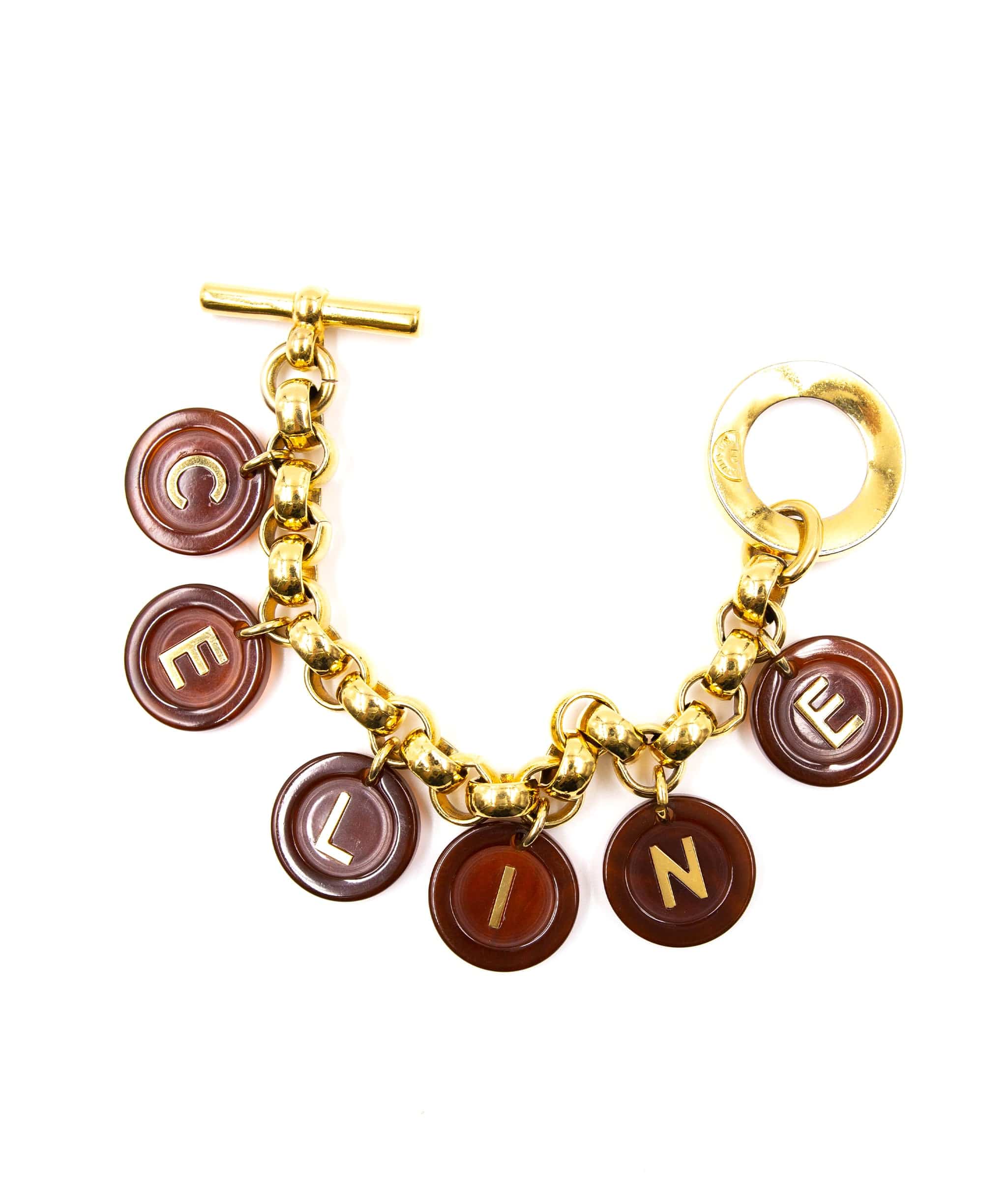 Celine Celine Tortoiseshell Charm bracelet - AWL3485