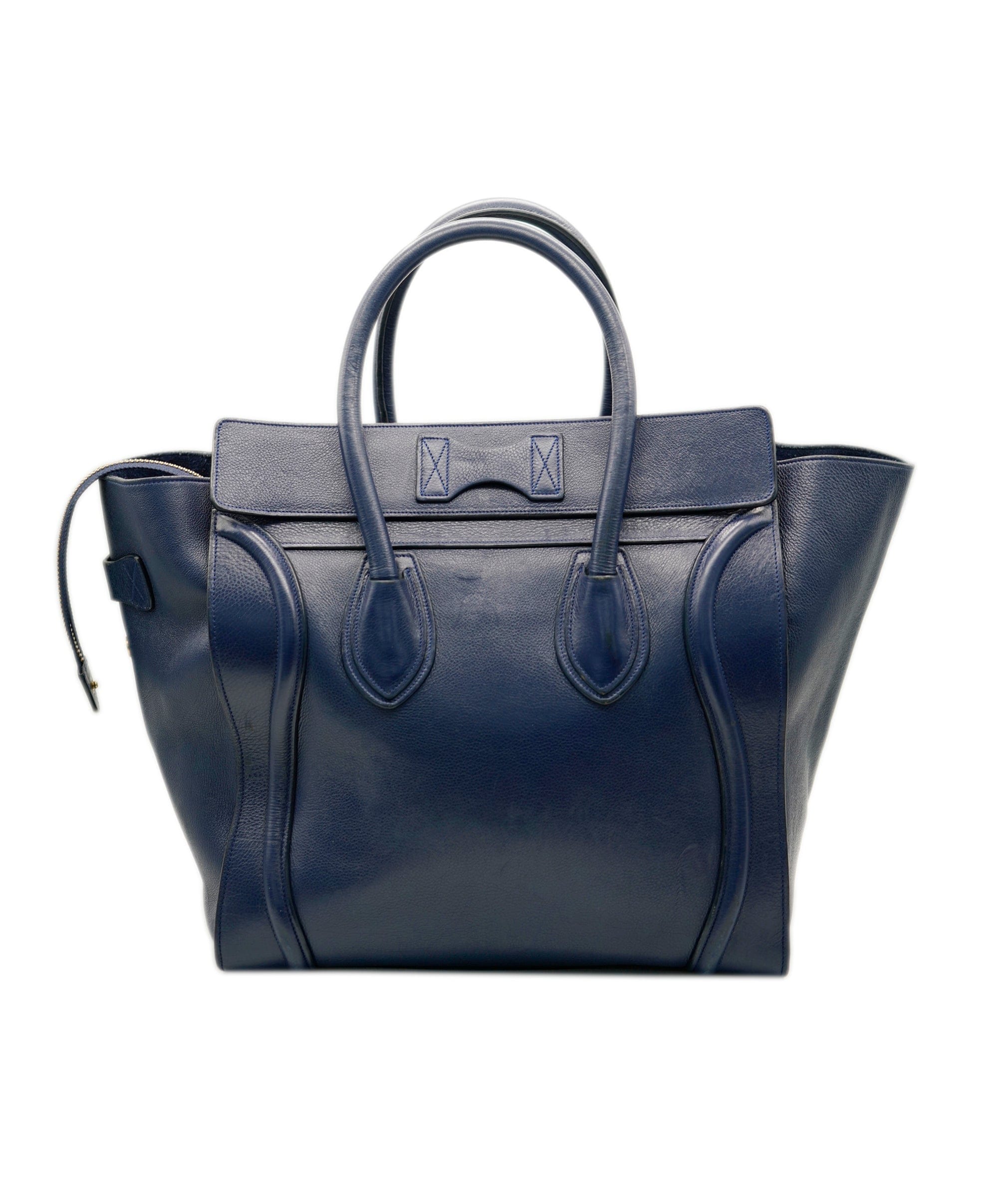 Celine Celine Blue Leather Luggage Bag - AGL1452