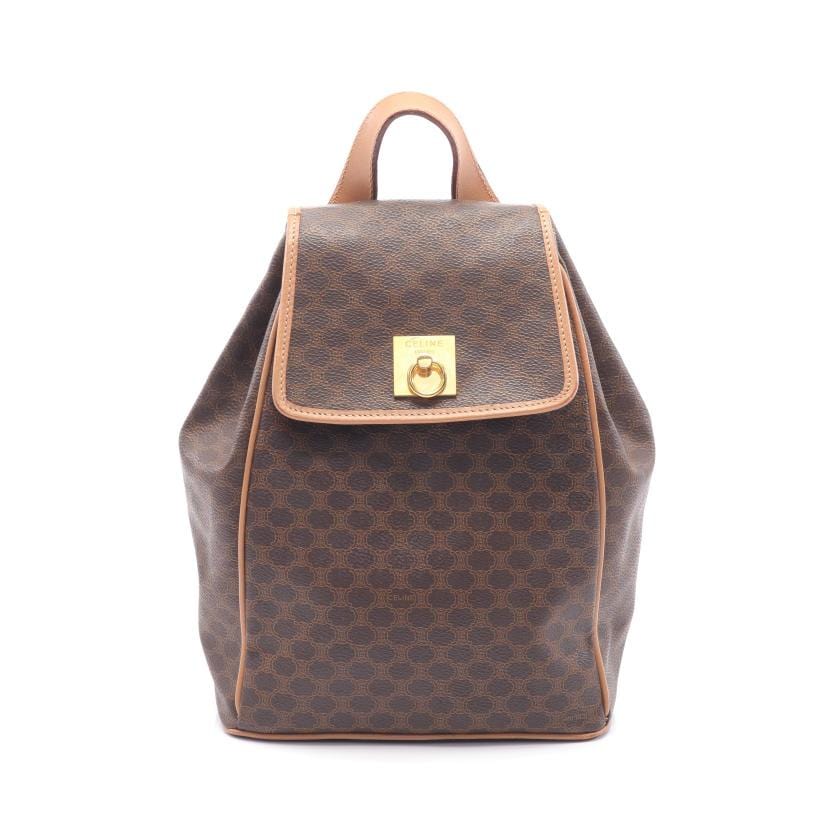 Celine Celine Brown Macadam Backpack - AWL4110