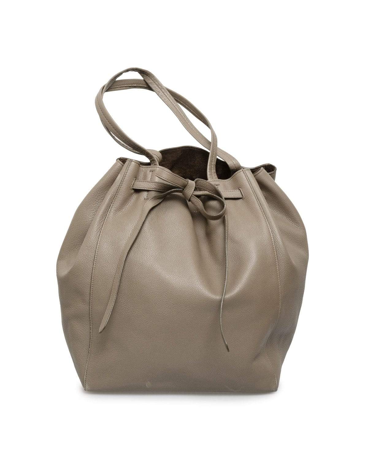 Celine Celine Grey Soft Leather Cabas Phanton Large Tote Bag - AGL1474