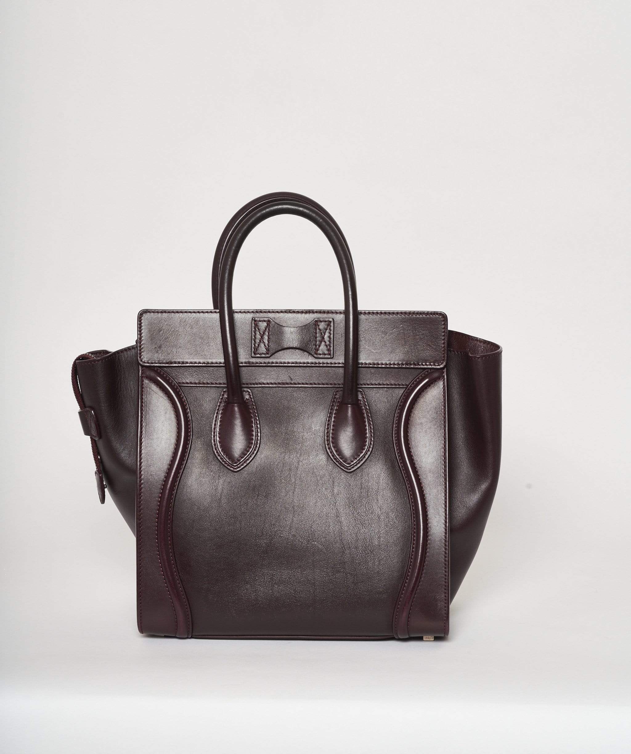 Celine Celine luggage medium burgundy