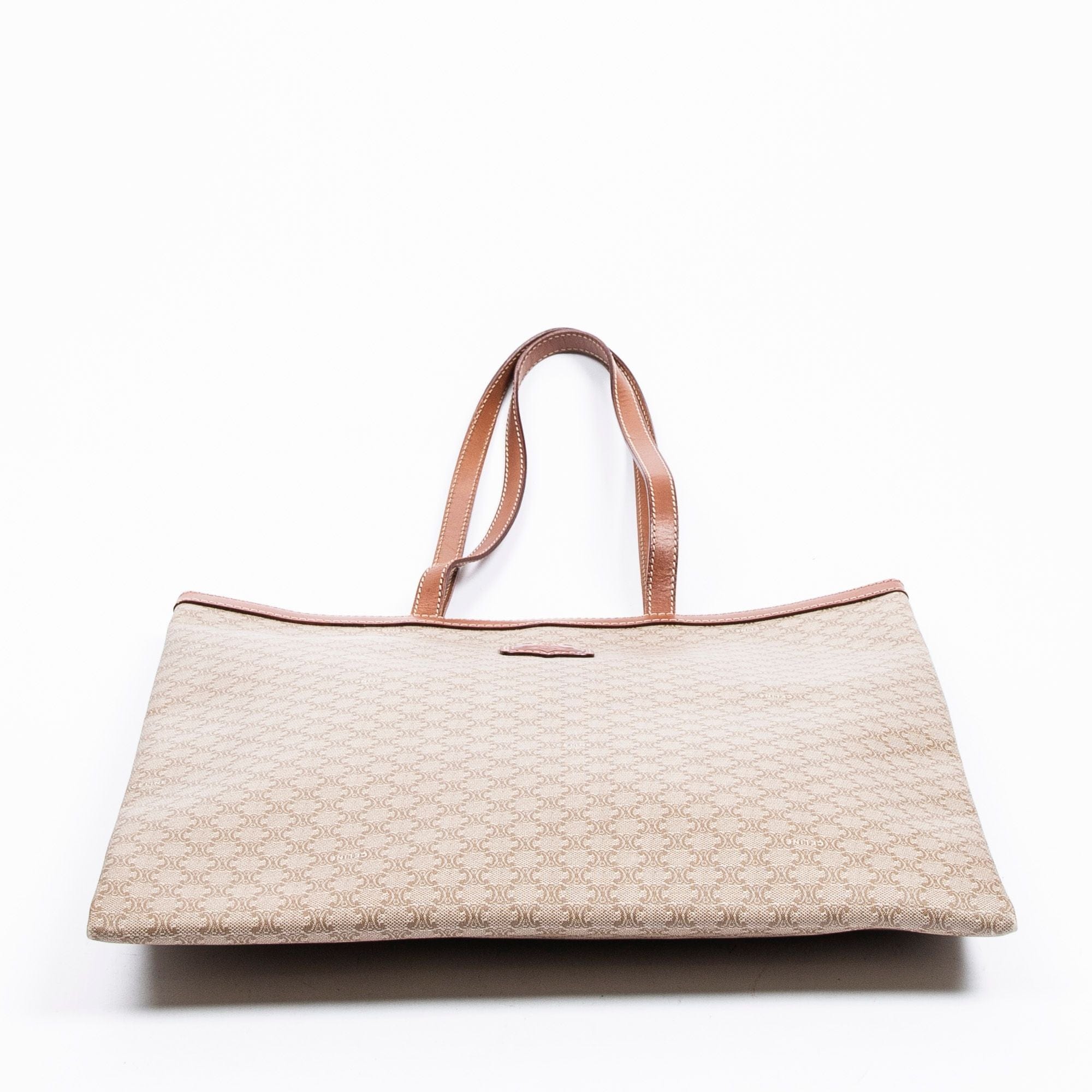 Celine Celine Macadam Canvas Flat Tote AWL2152