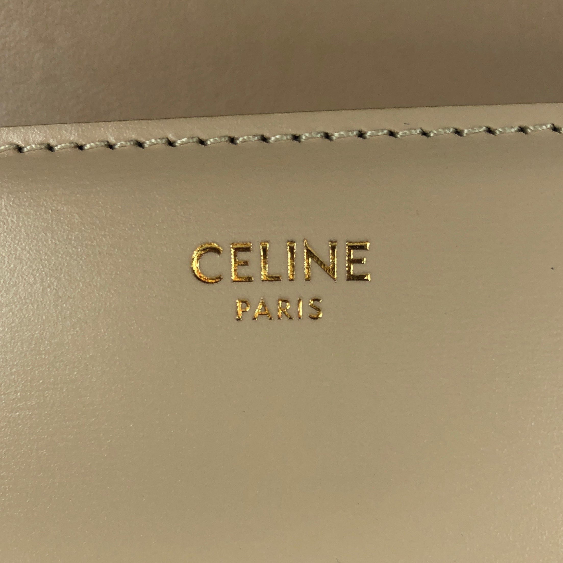 Celine Celine Triomphe Leather Shoulder Bag PXL2428