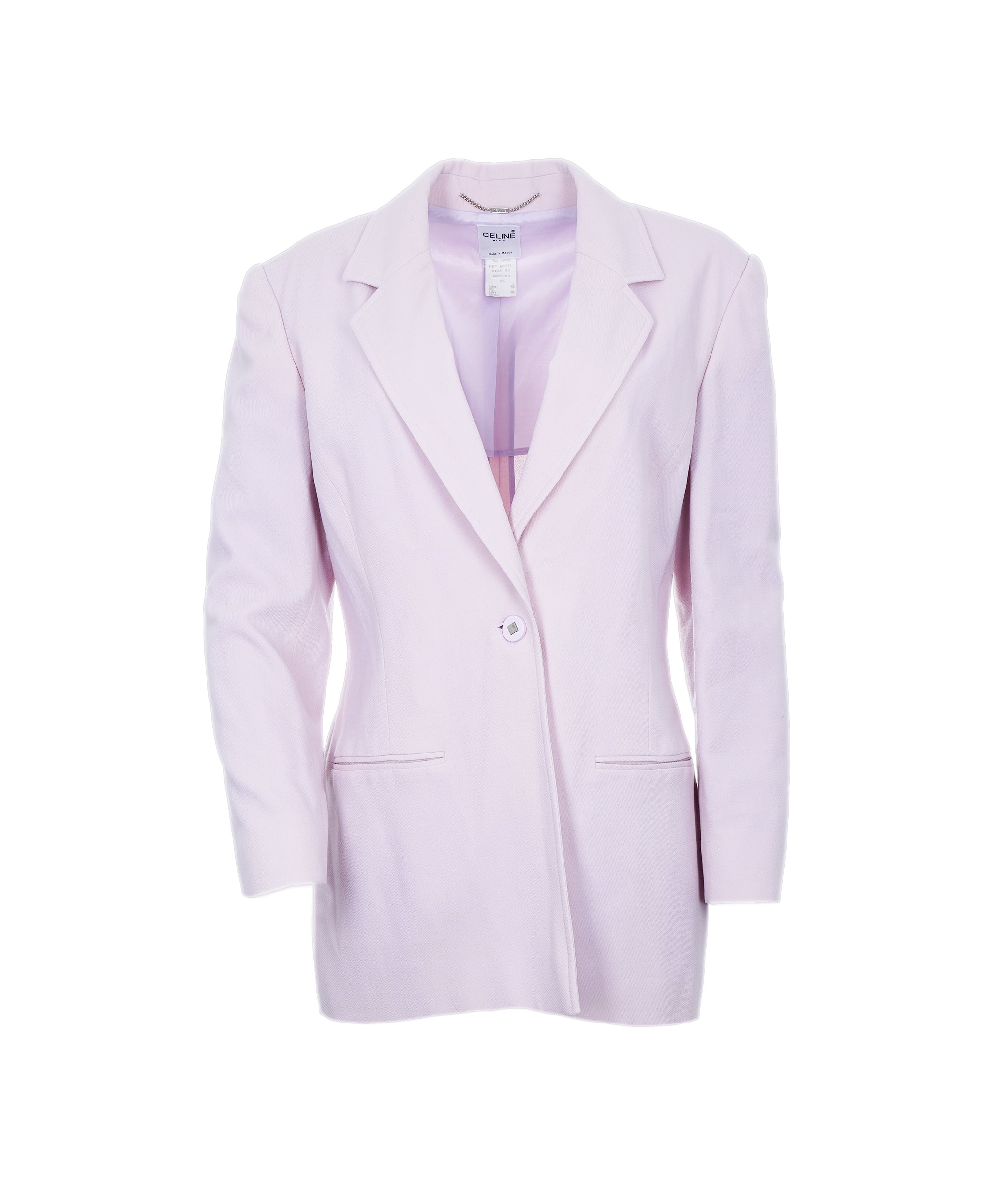 Celine Celine Blazer Jacket Light Pink ASL6976