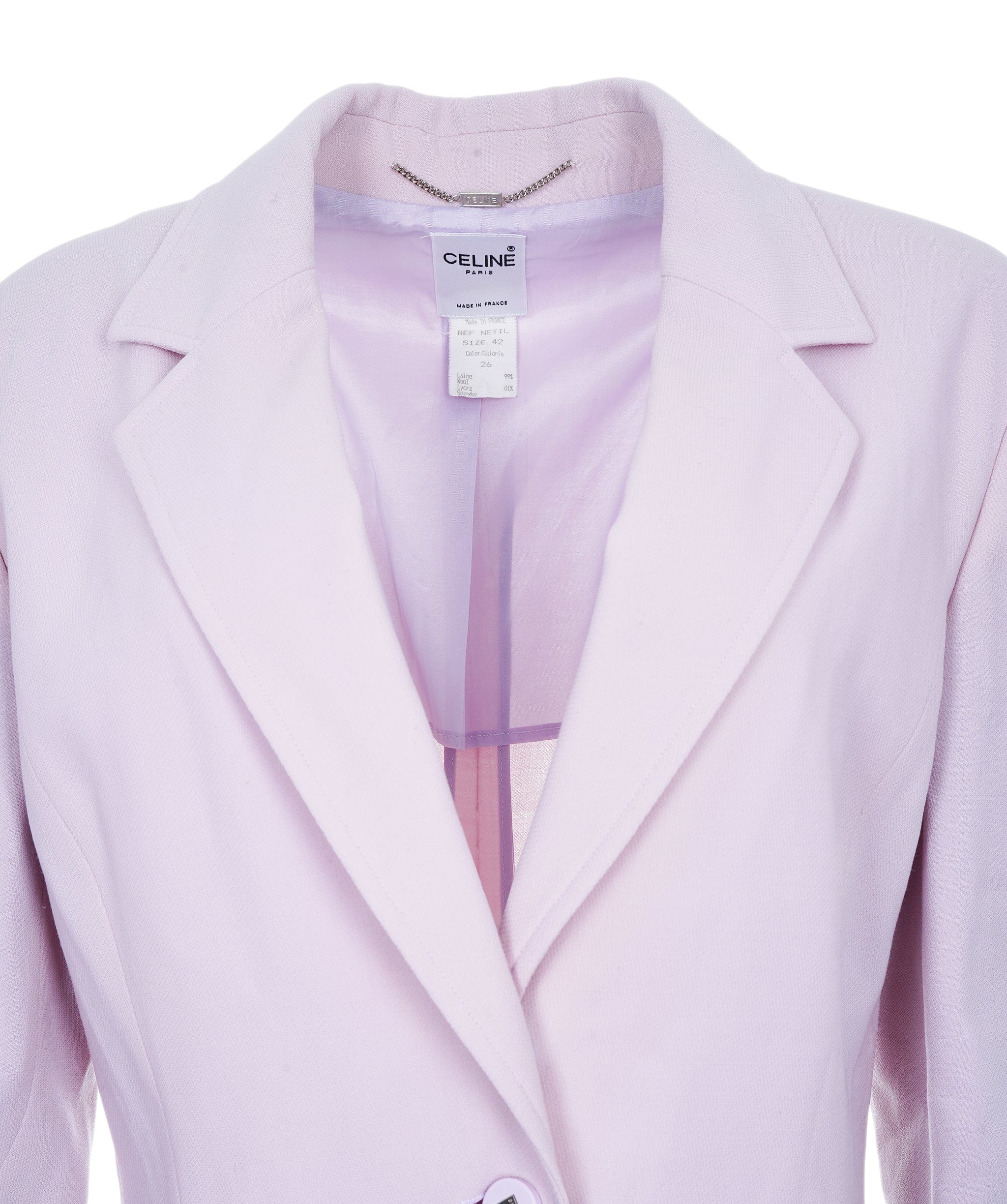 Celine Celine Blazer Jacket Light Pink ASL6976