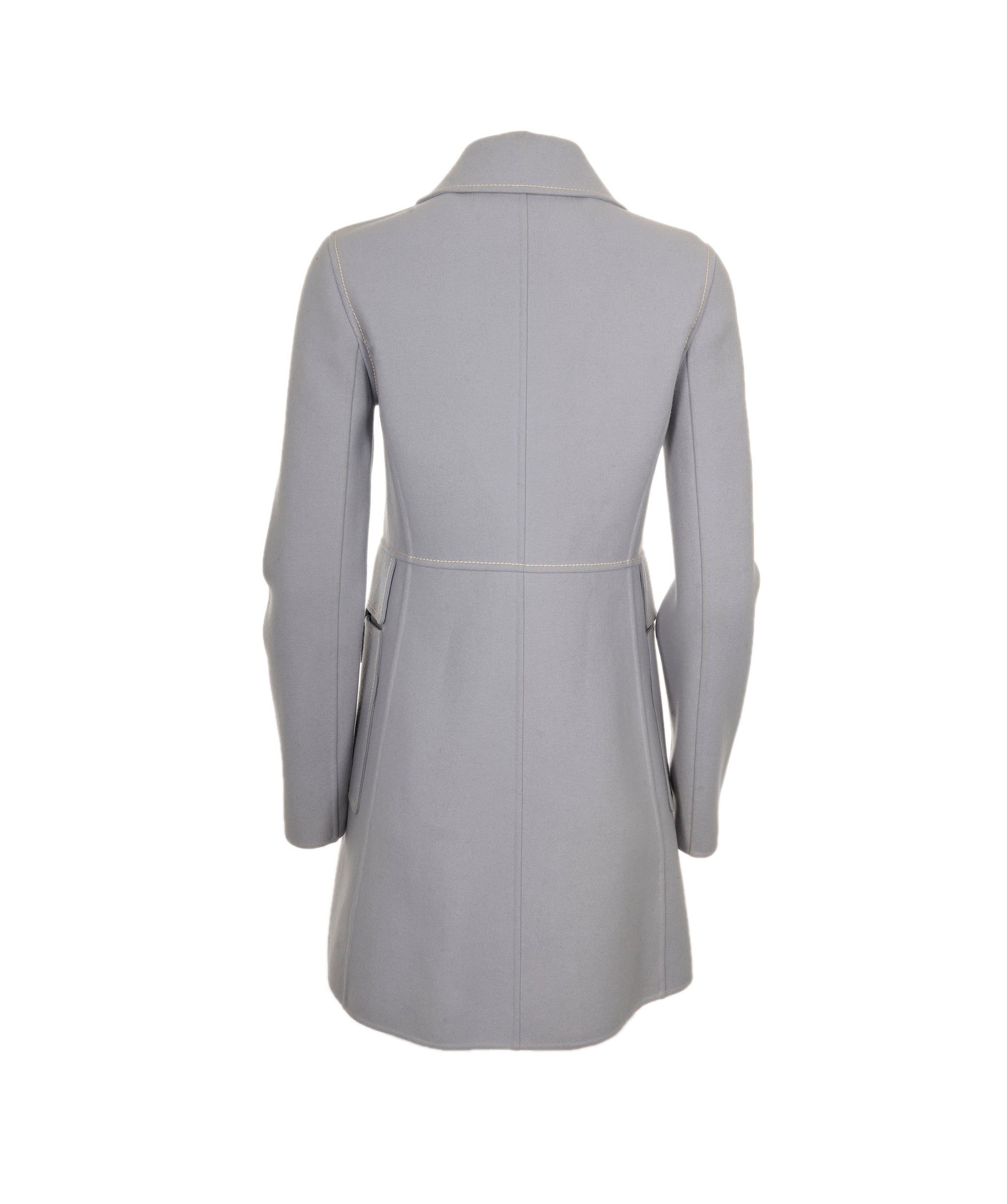 Celine Celine Contrast Stitch Long Coat CEL51601C