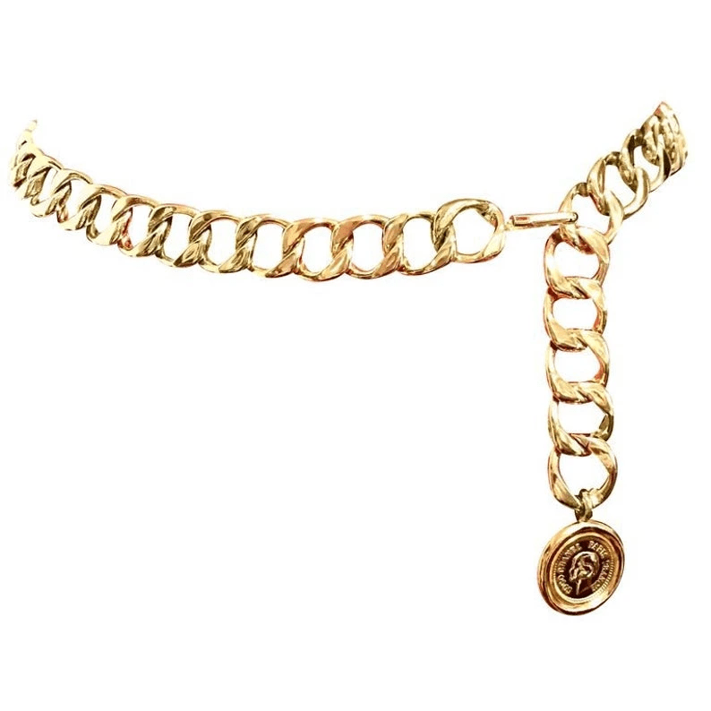 Chanel Chanel Gold Chain Belt Mademoiselle Charm