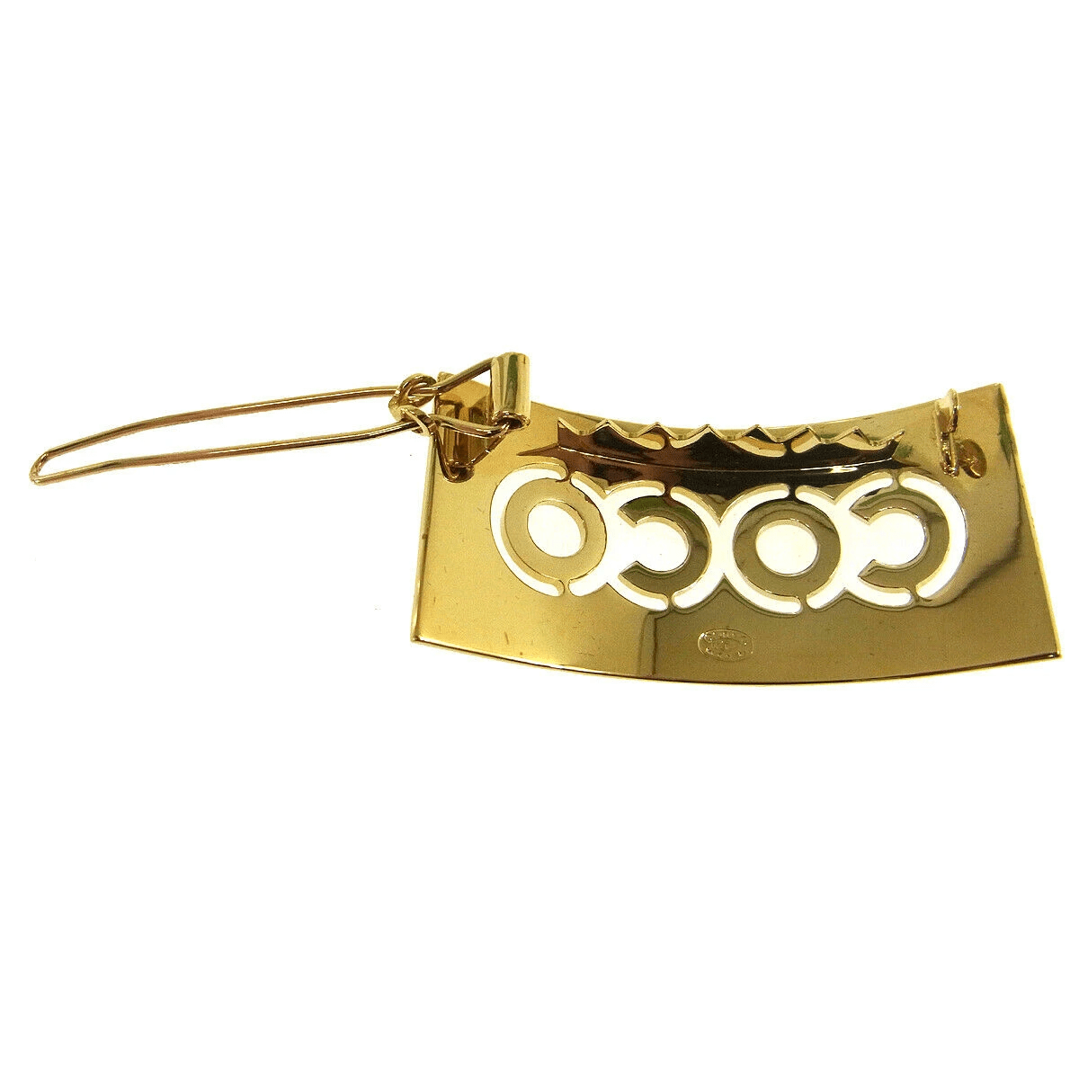 Chanel Chanel Hair Barrette Gold