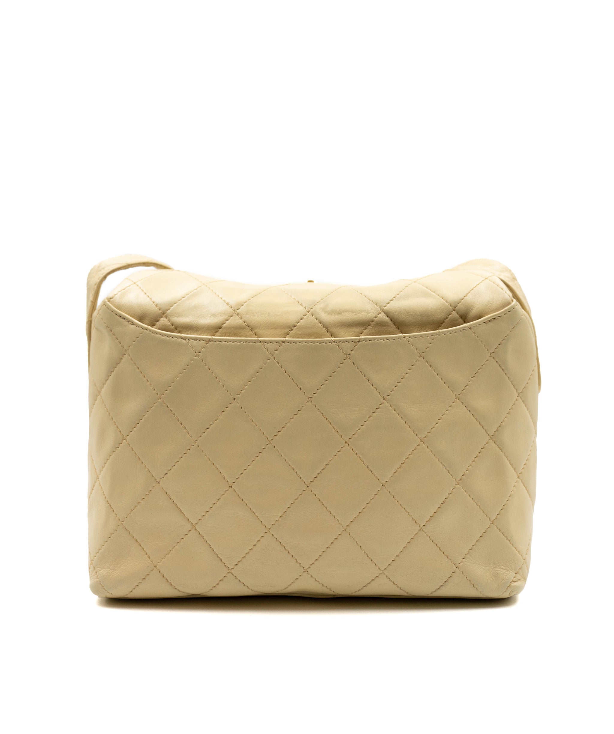 Chanel 45. Lp x christos Chanel Cream Lambskin Box Bag - ASL2364