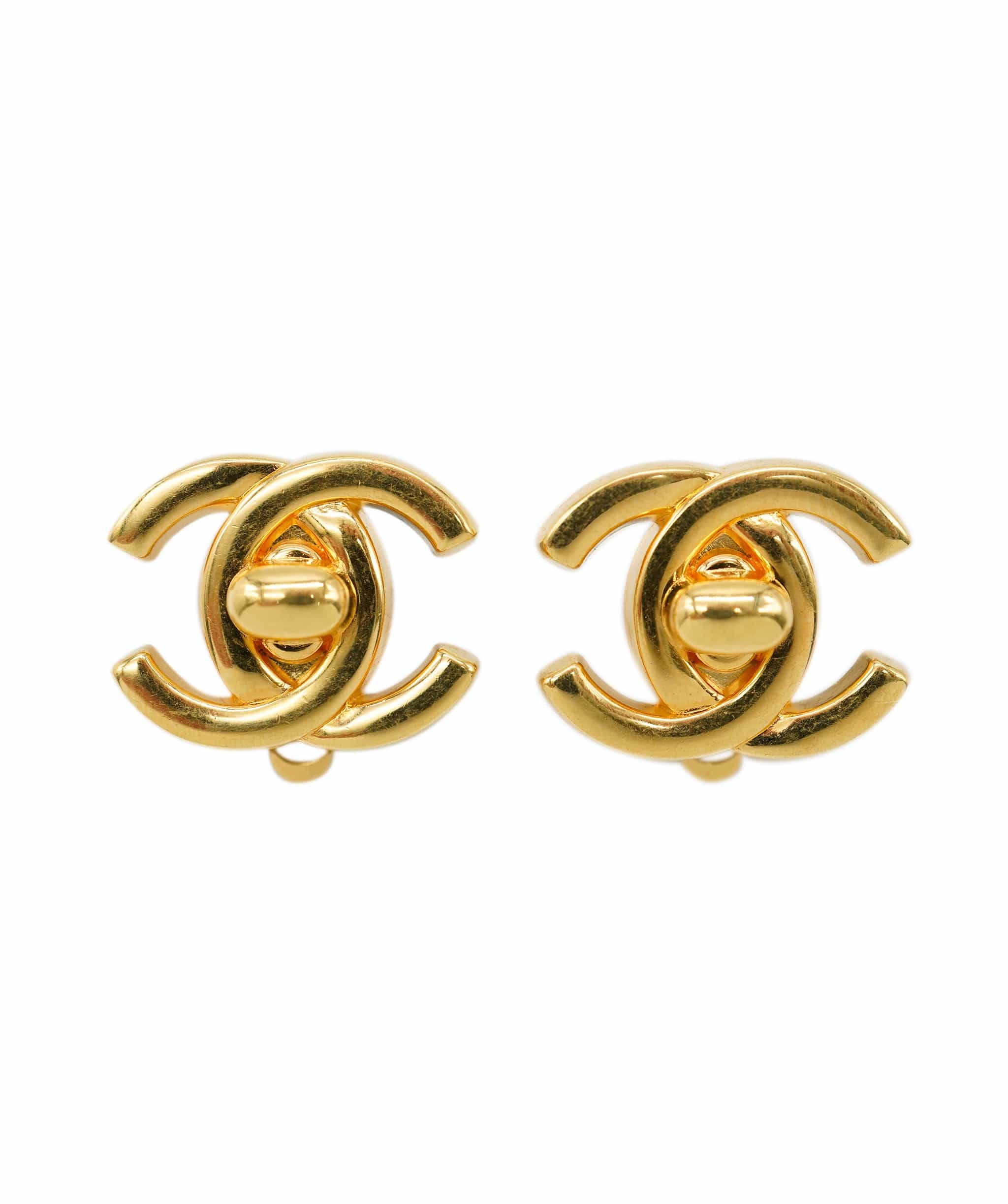 Chanel CC Small Clips Gold ASL7574