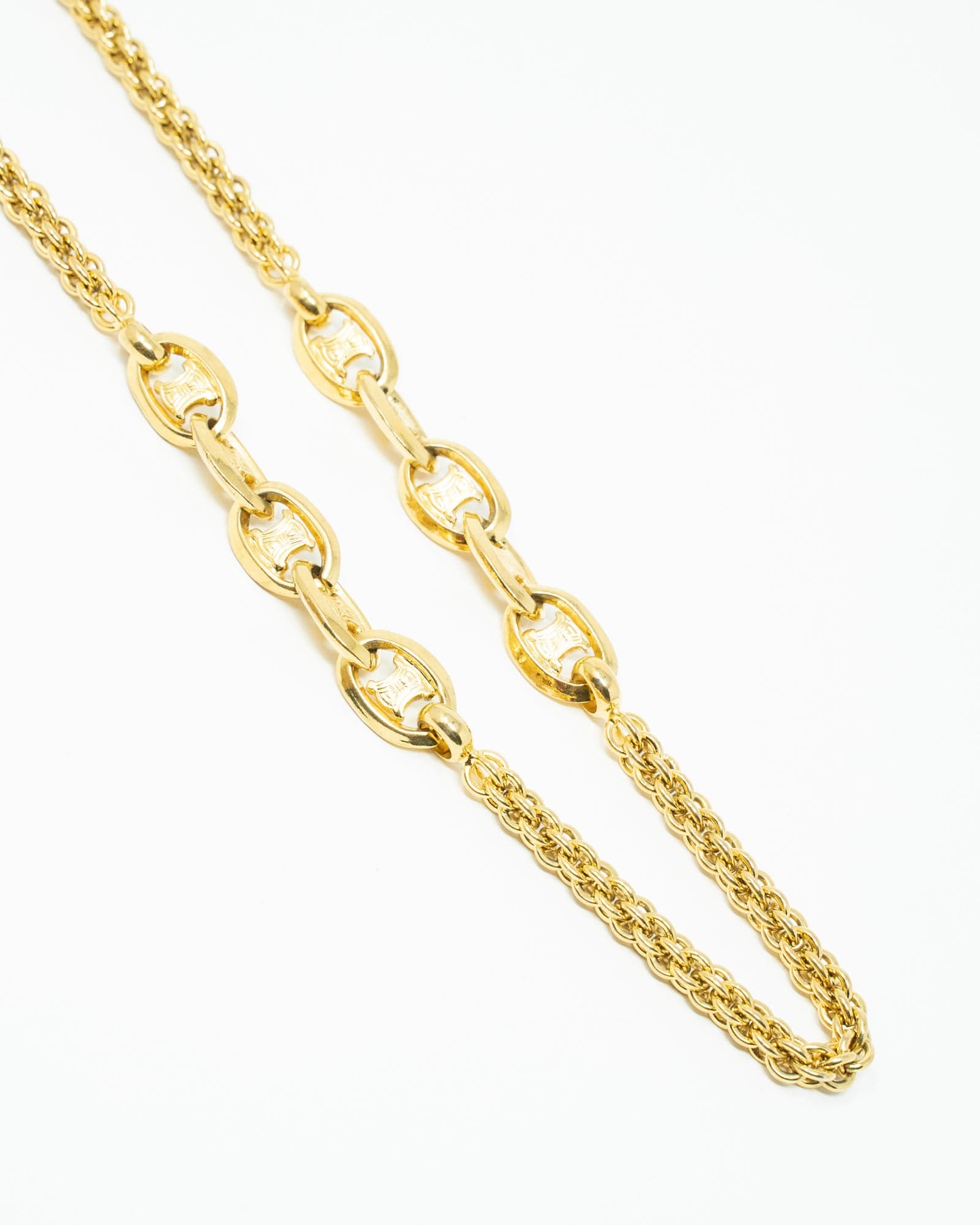 Chanel CELINE GOLD LOGO CHAIN LG - AWL3420