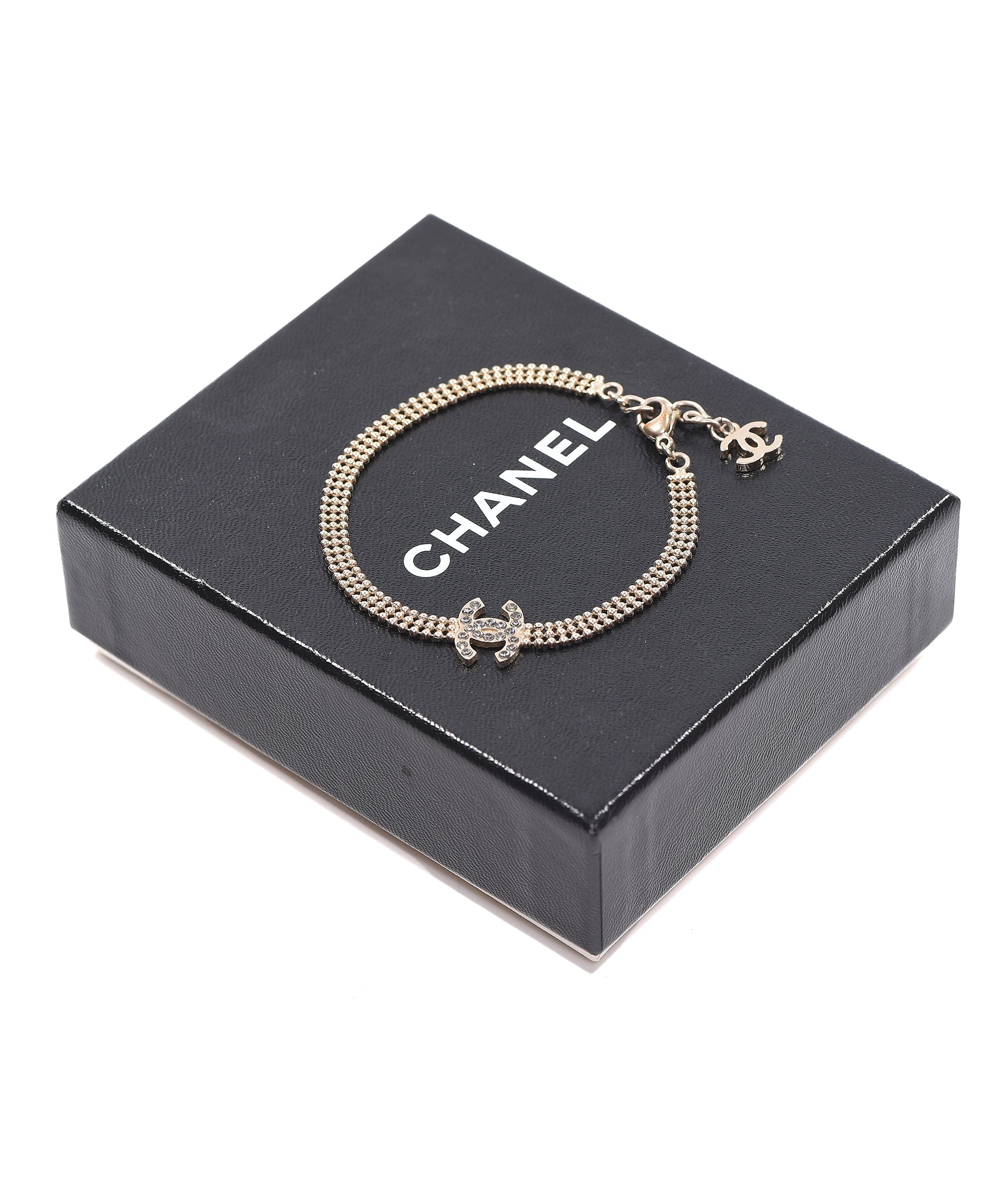 Chanel Cha triple ball chain and cc bracelet - AWL3583