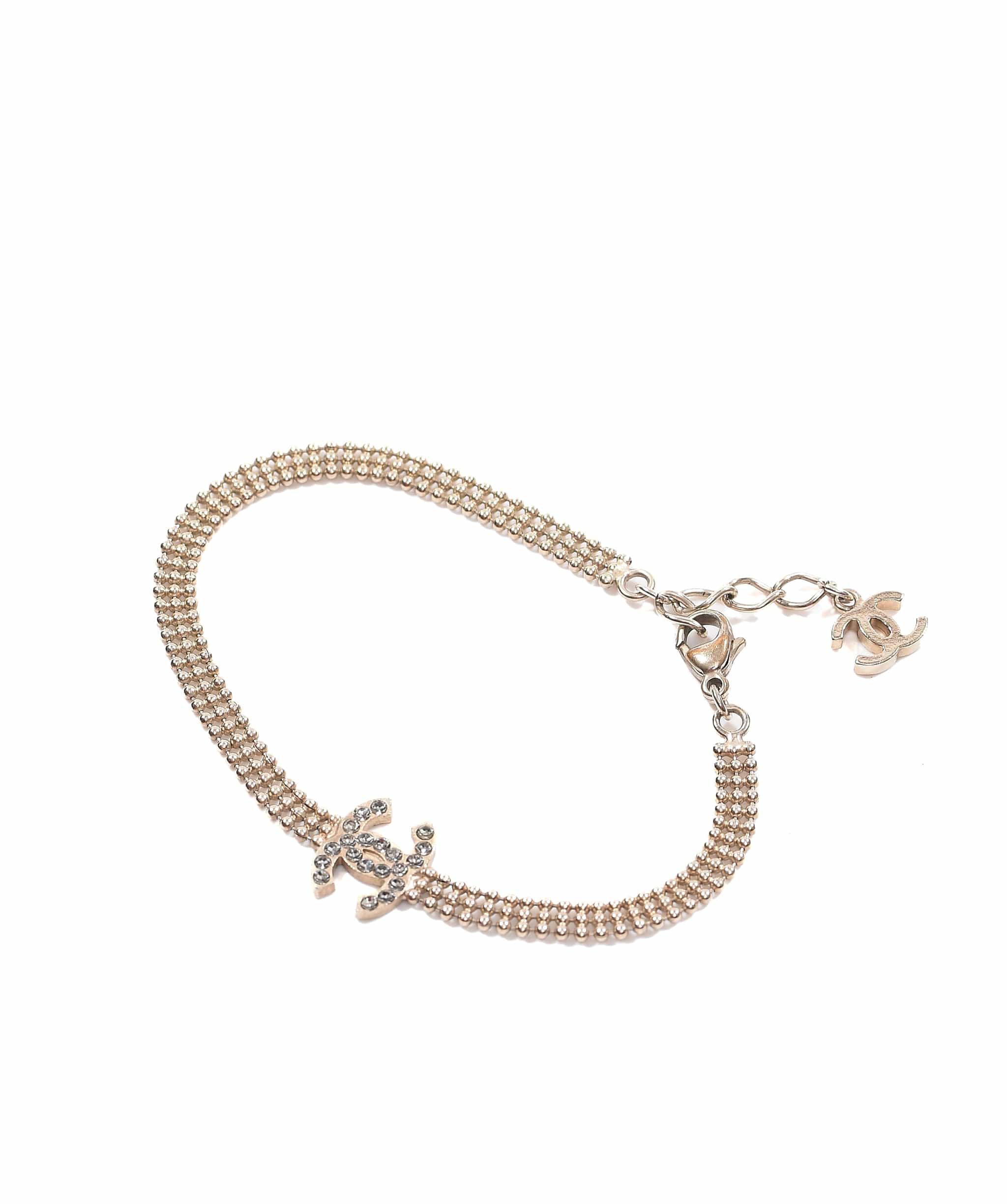 Chanel Cha triple ball chain and cc bracelet - AWL3583