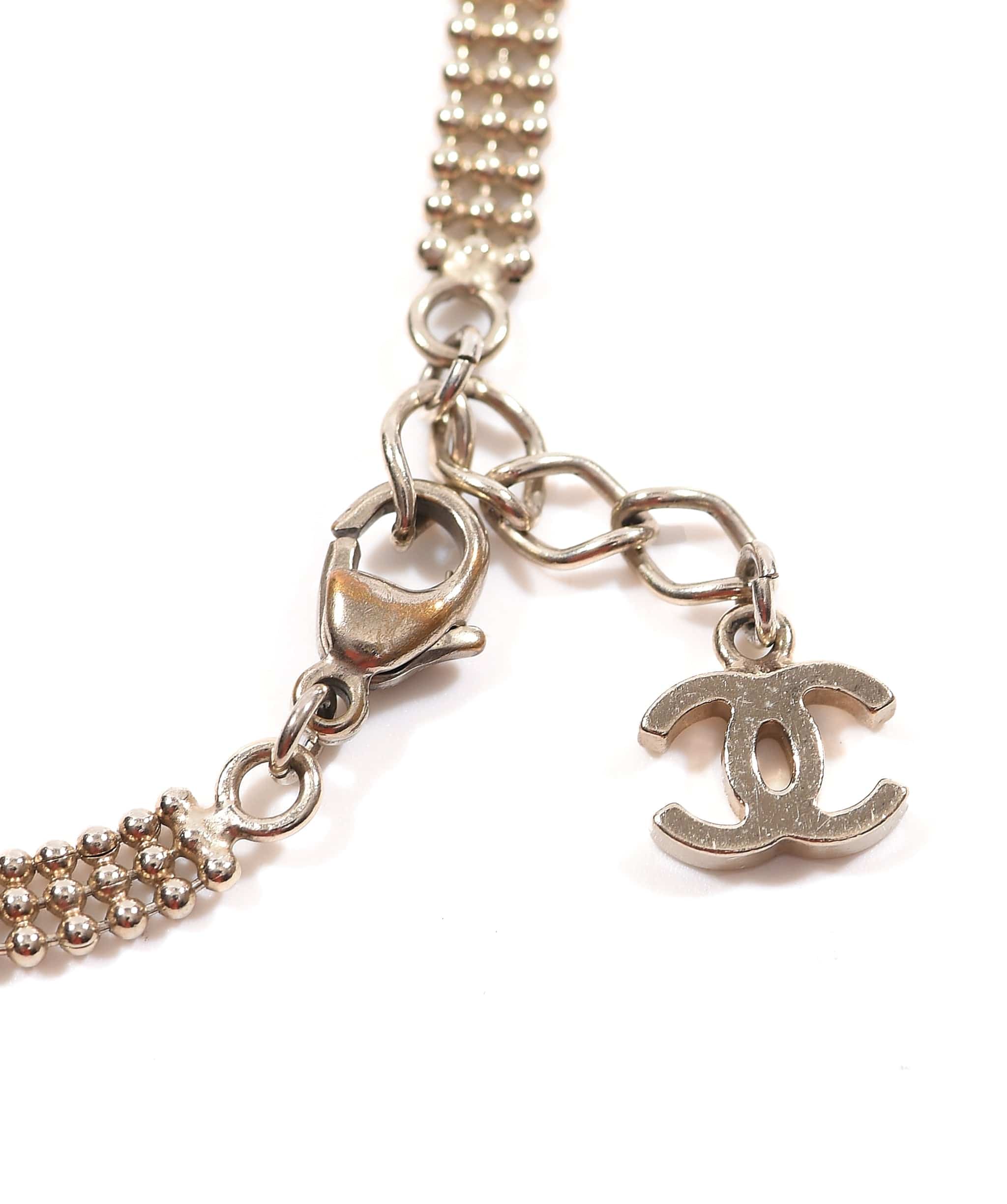 Chanel Cha triple ball chain and cc bracelet - AWL3583