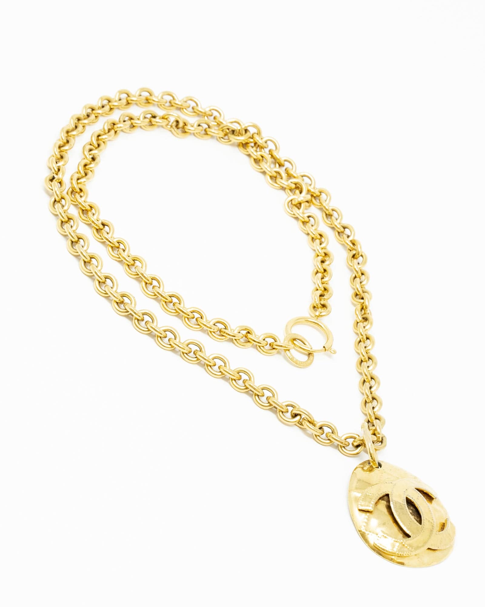 Chanel Chanel 1994 24K gold CC Necklace - AGL1943