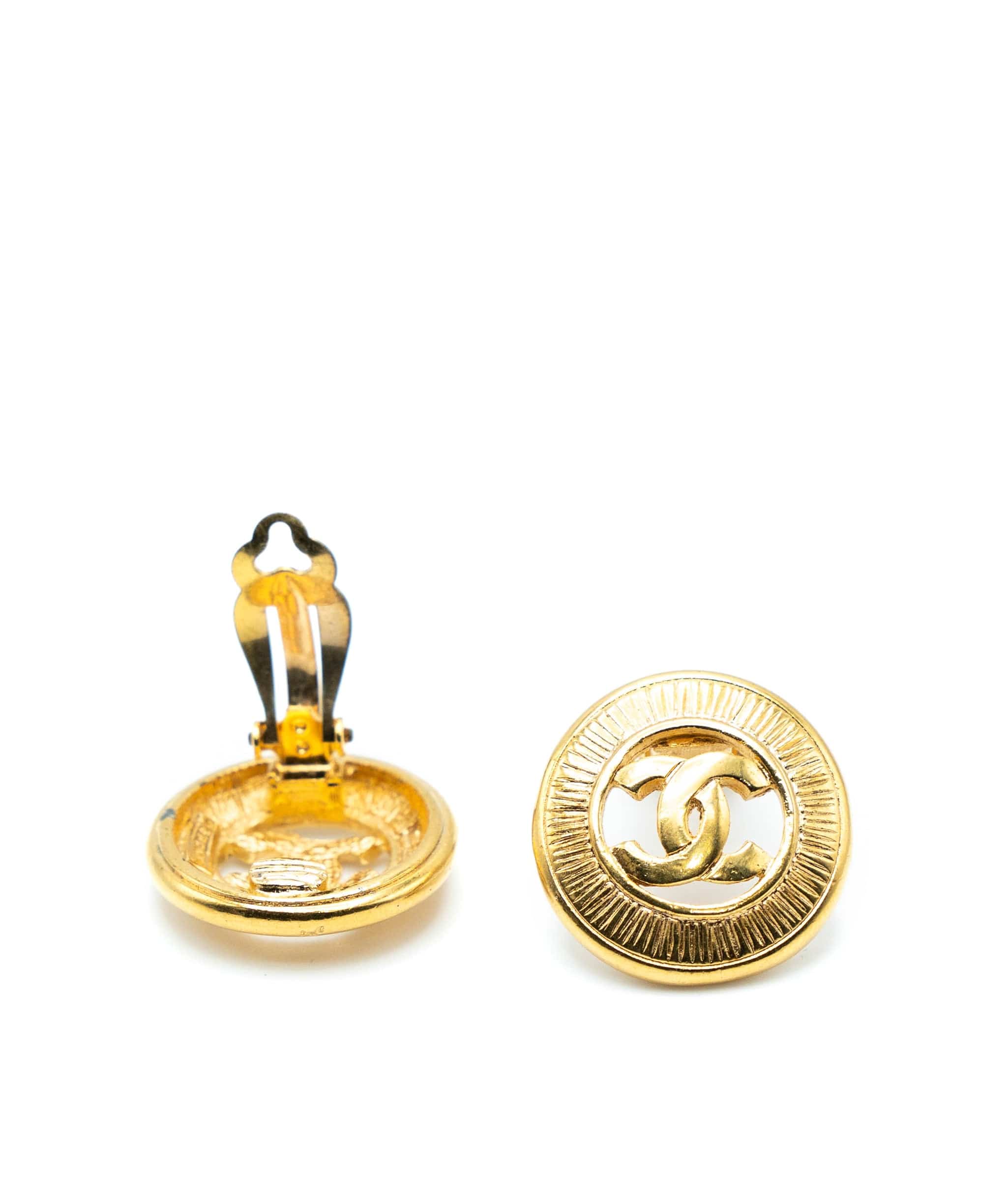 Chanel Chanel 80s Sunburst Earrings -  ASL3926