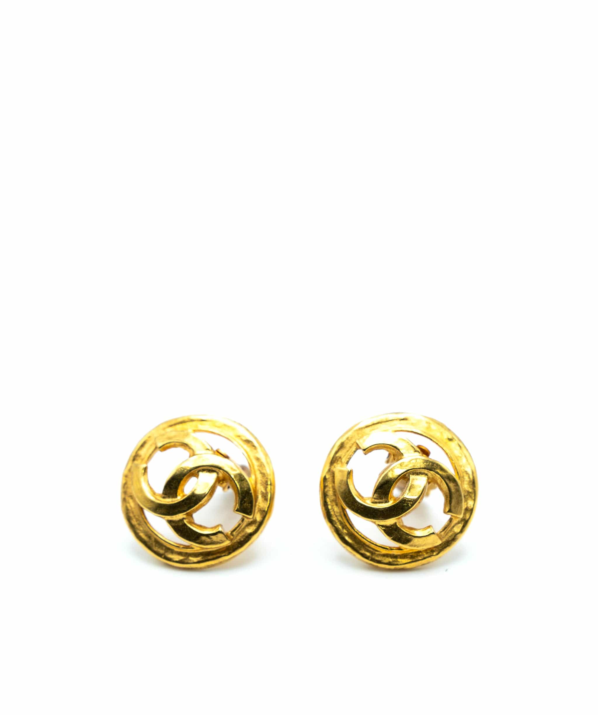 Chanel Chanel 94 CC Stud Earrings