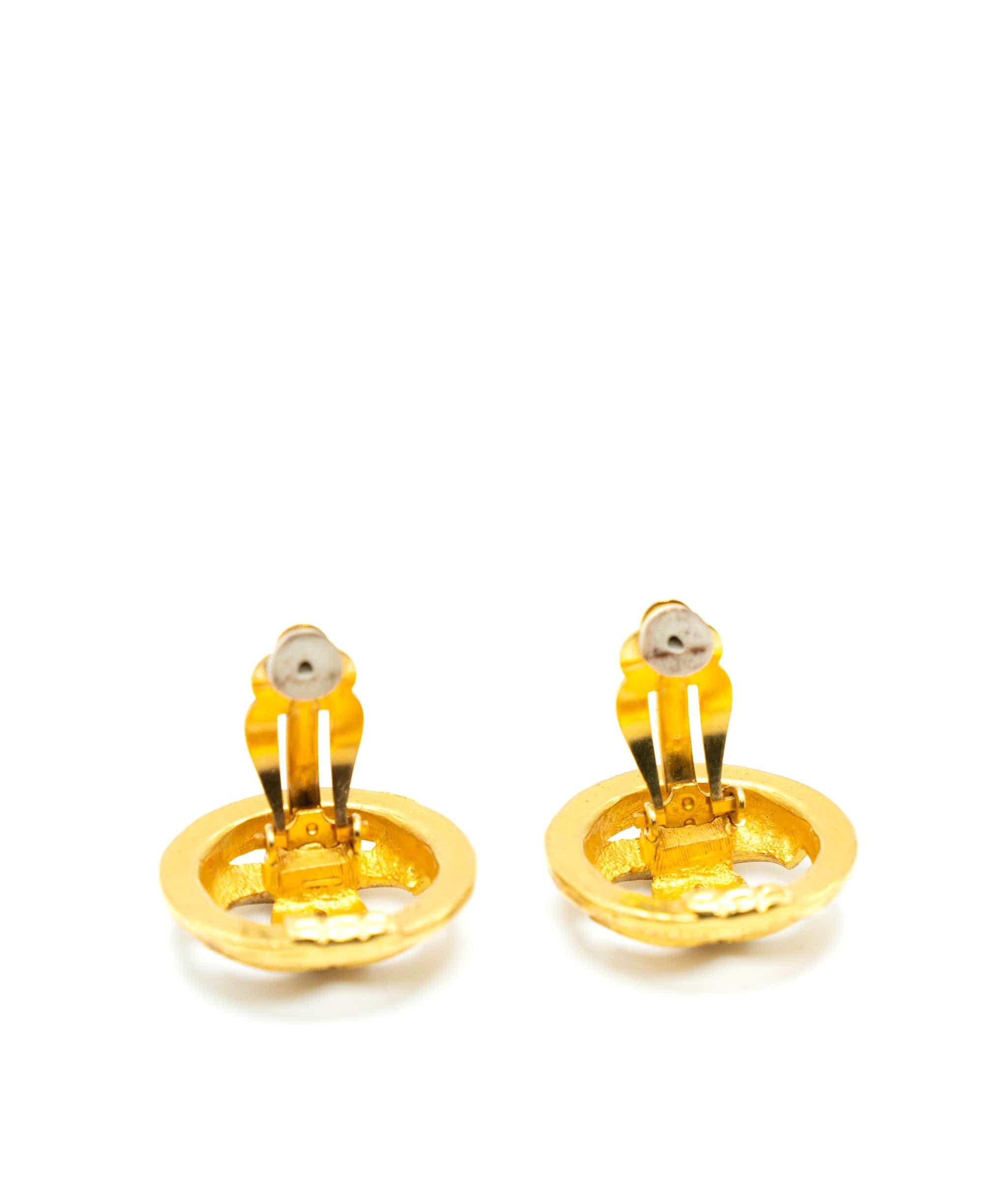 Chanel Chanel 94 CC Stud Earrings