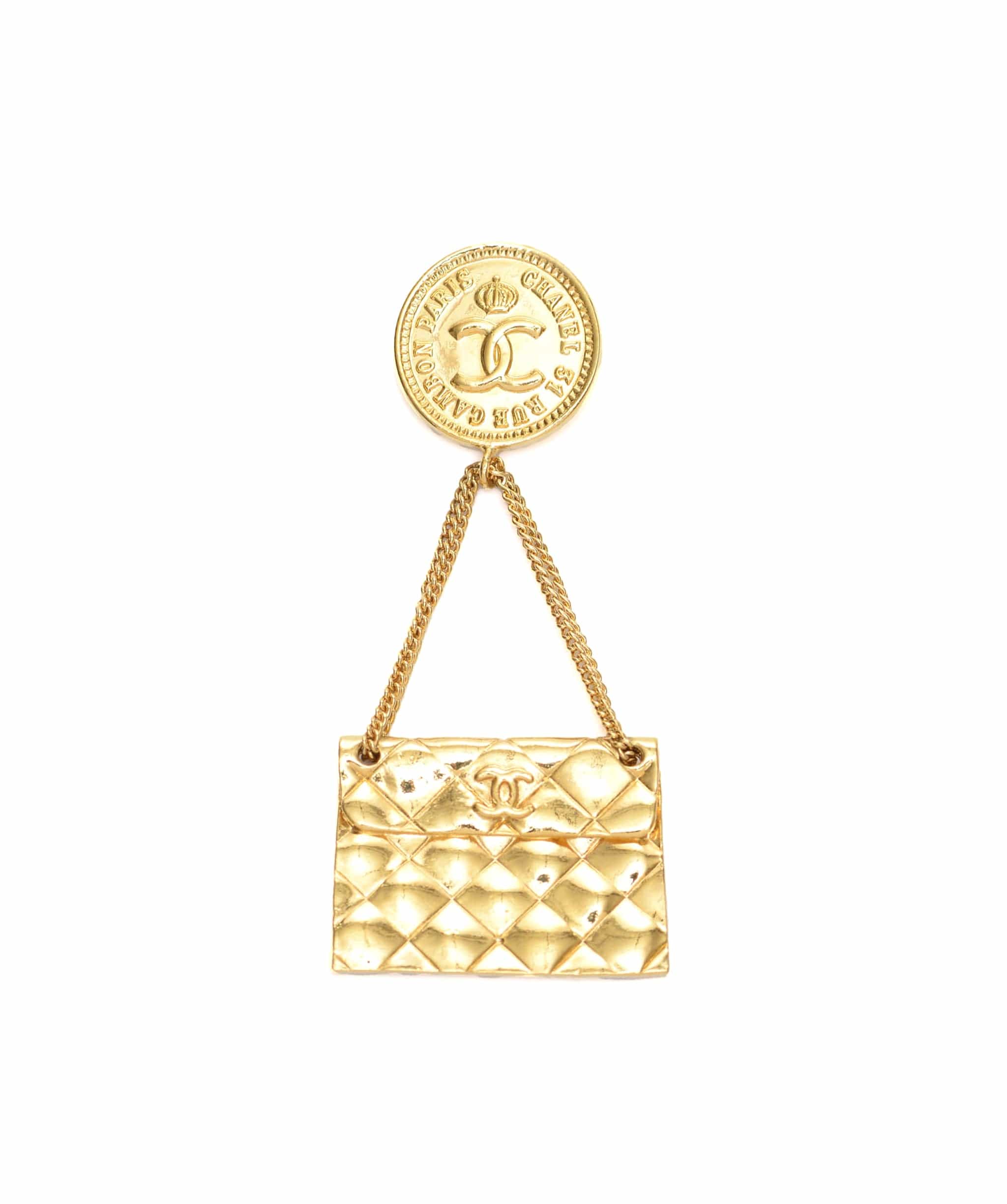 Chanel Chanel bag design brooch - AWC1710