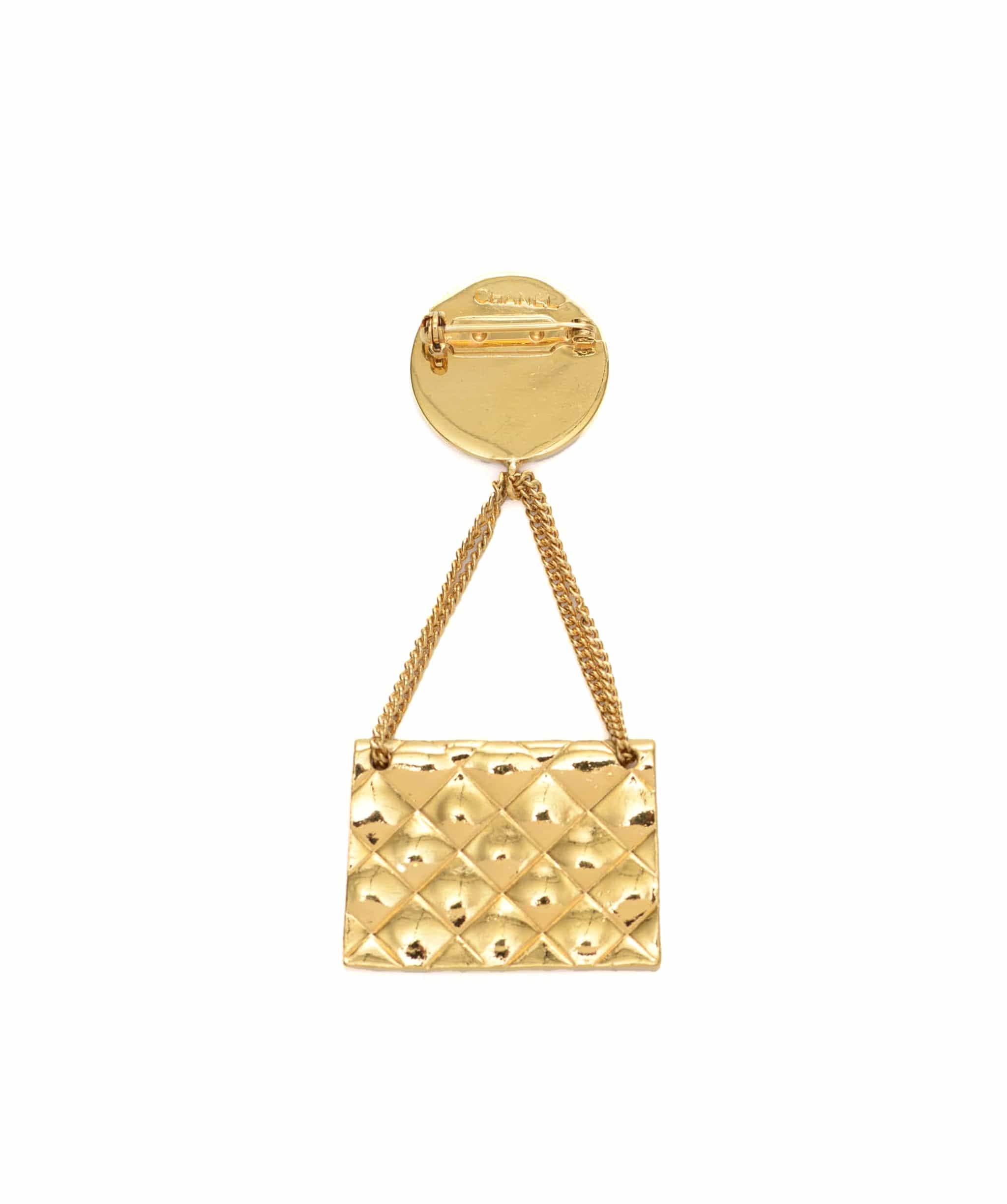 Chanel Chanel bag design brooch - AWC1710