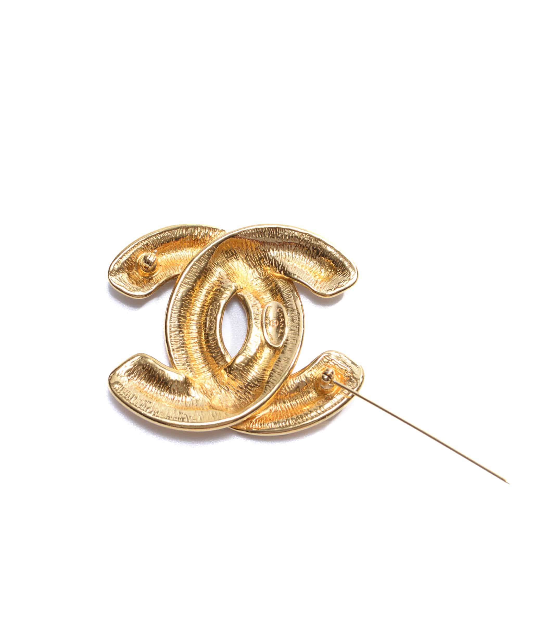 Chanel Chanel Big Quilted Matalasse CC Brooch - AWL3834