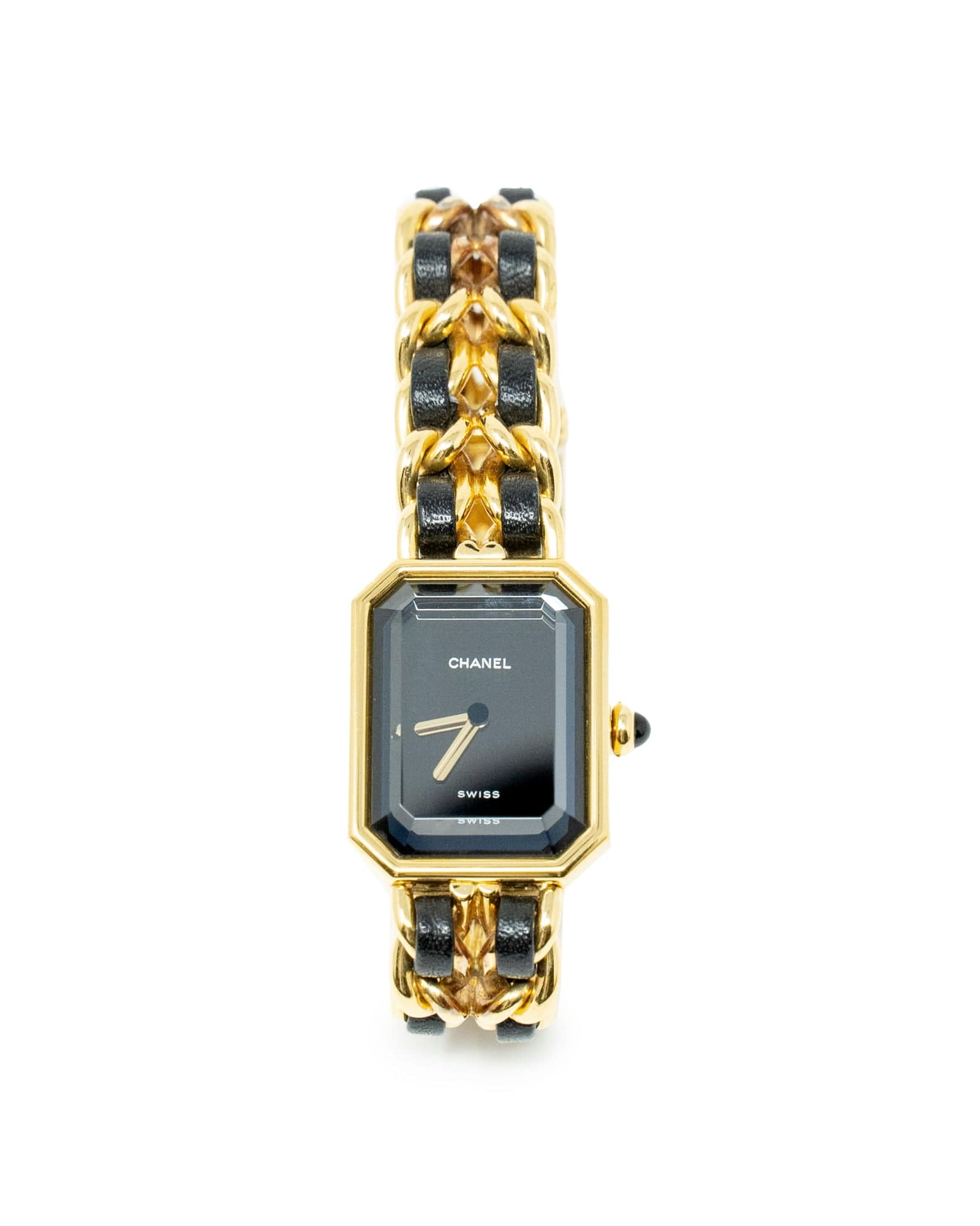 Chanel Chanel black and gold premier watch- AWL2579