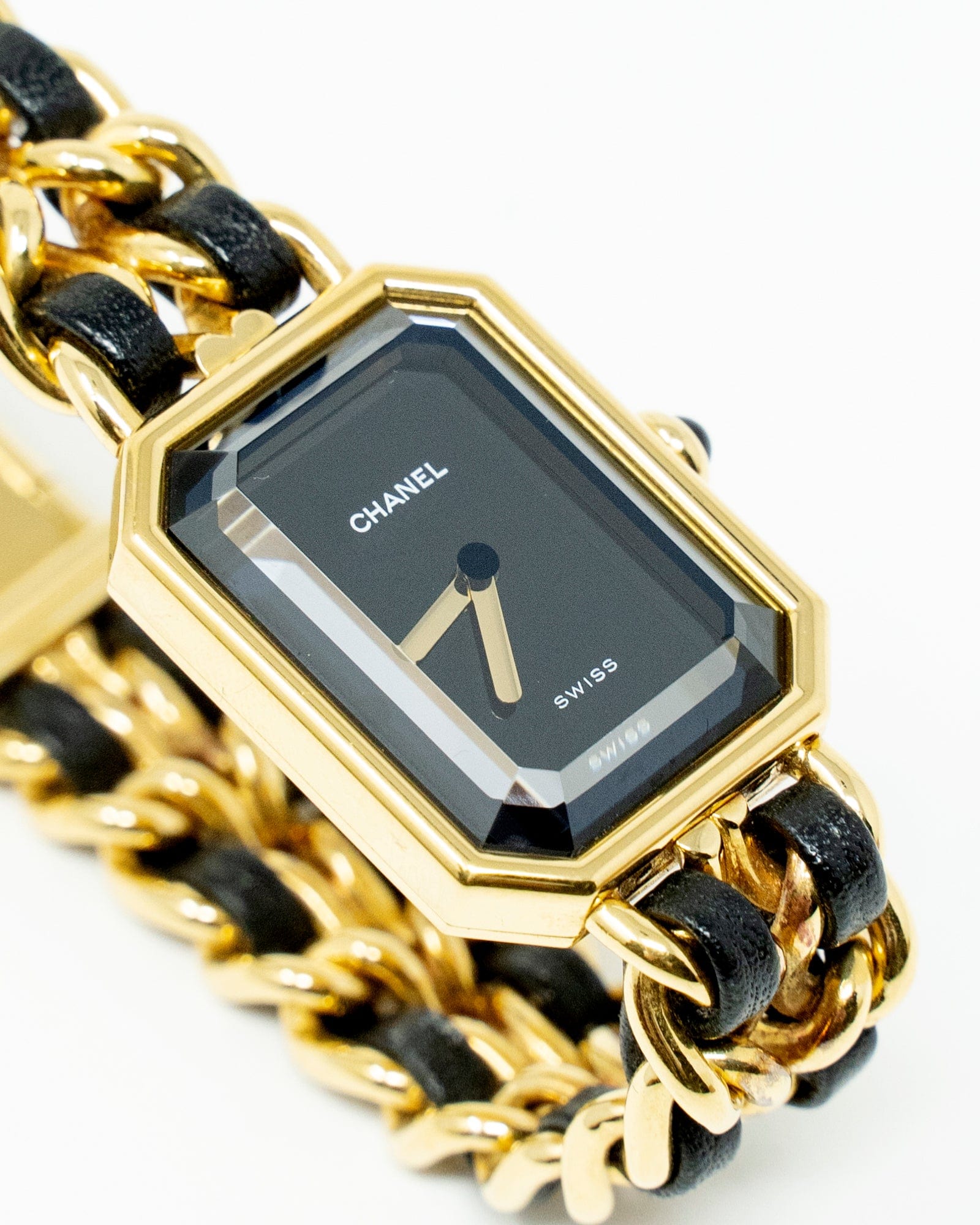 Chanel Chanel black and gold premier watch- AWL2579